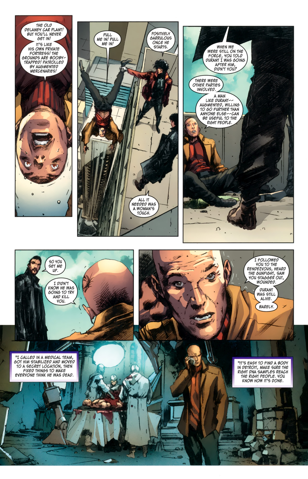 Read online Deus Ex comic -  Issue #4 - 17