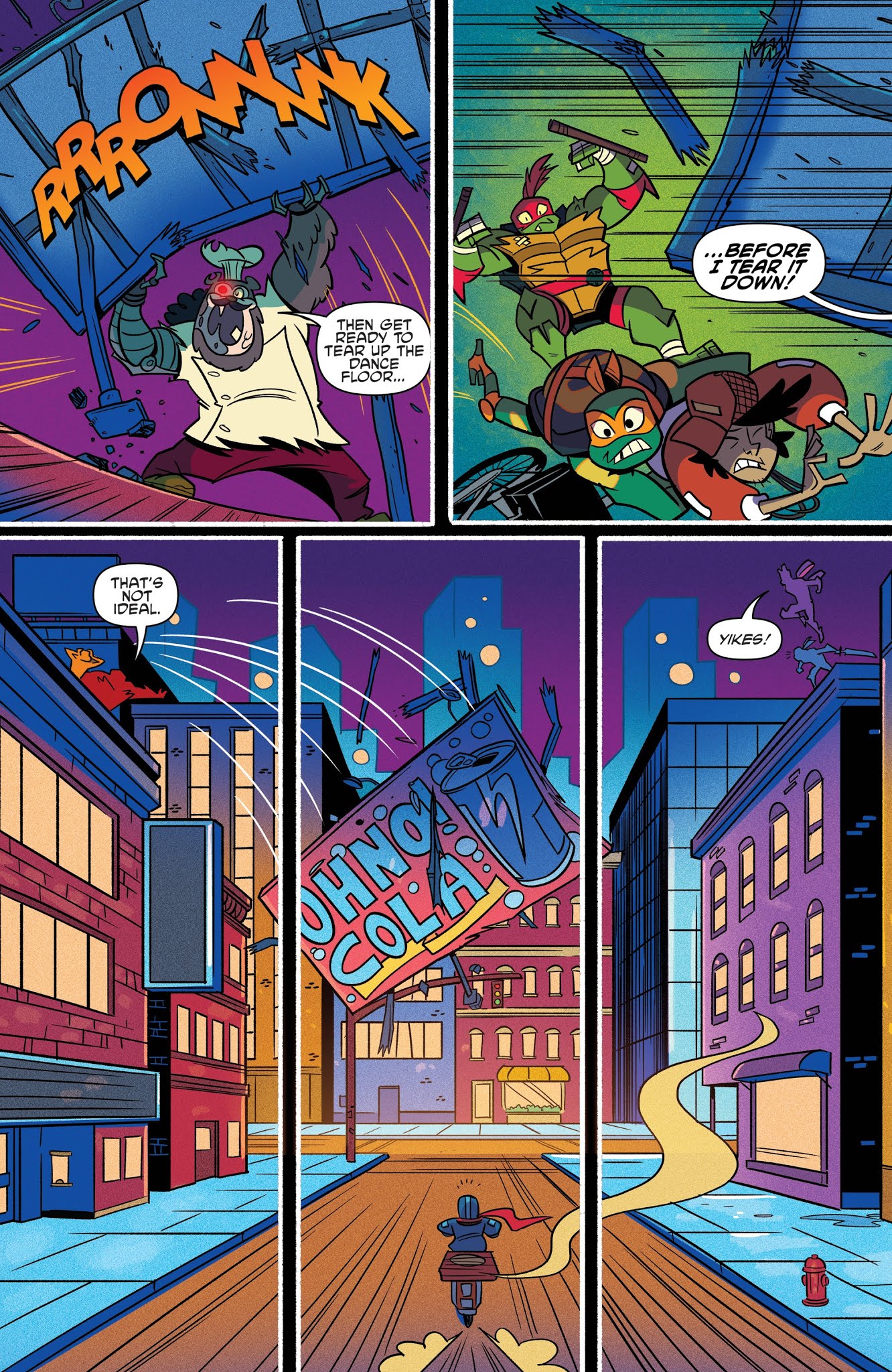 Read online Rise of the Teenage Mutant Ninja Turtles comic -  Issue #3 - 16