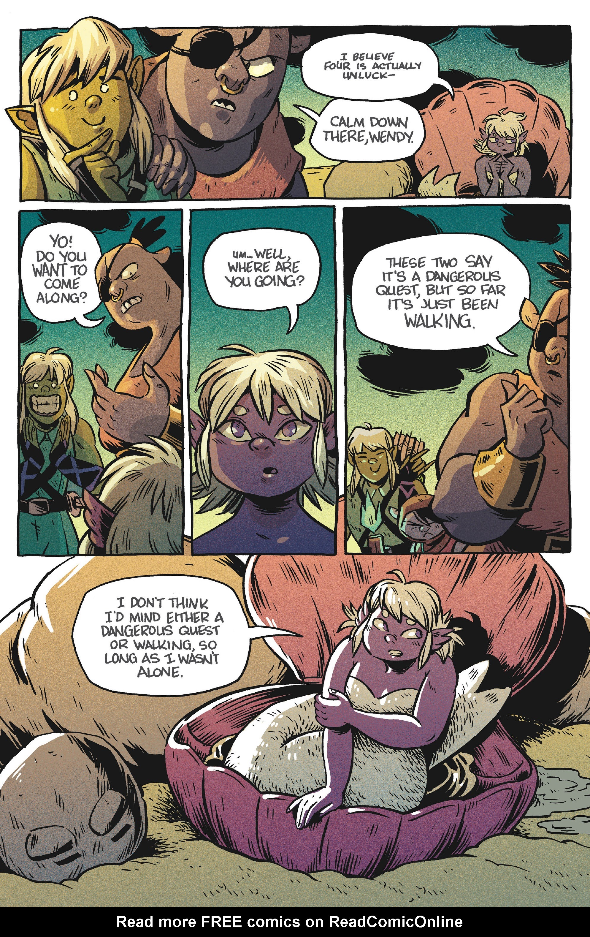 Read online ORCS! comic -  Issue #4 - 26