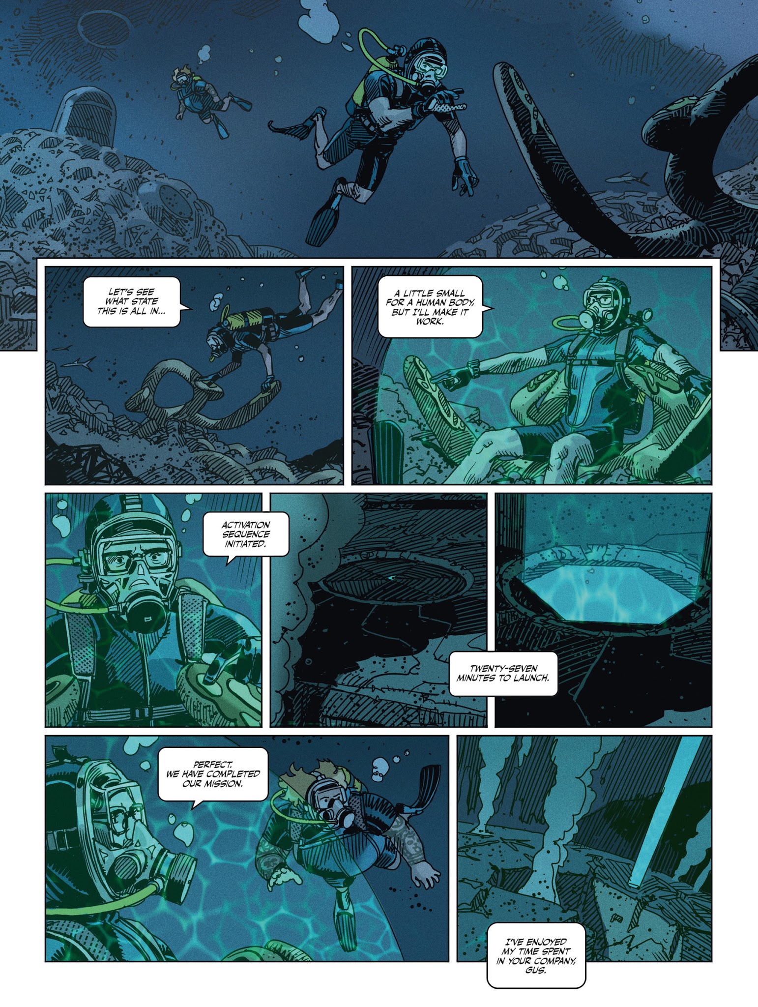 Read online Exo comic -  Issue #3 - 39