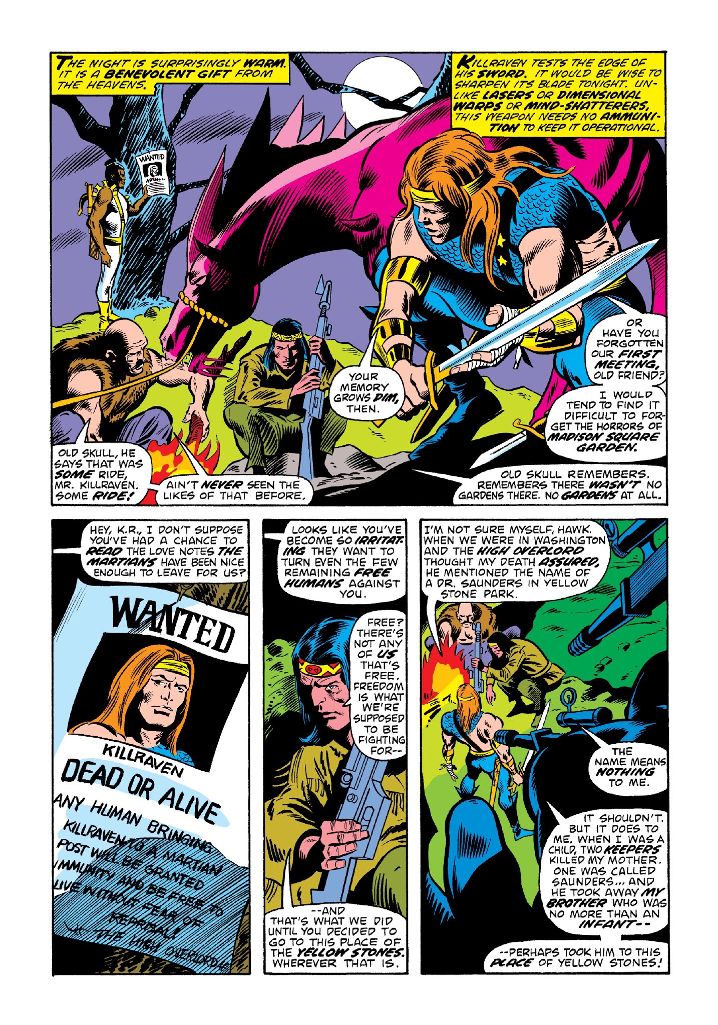 Read online Marvel Masterworks: Killraven comic -  Issue # TPB 1 (Part 2) - 59