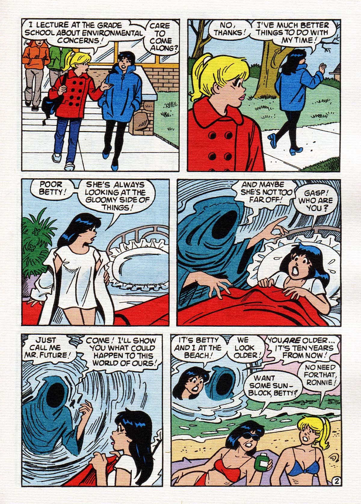 Read online Betty and Veronica Digest Magazine comic -  Issue #147 - 48