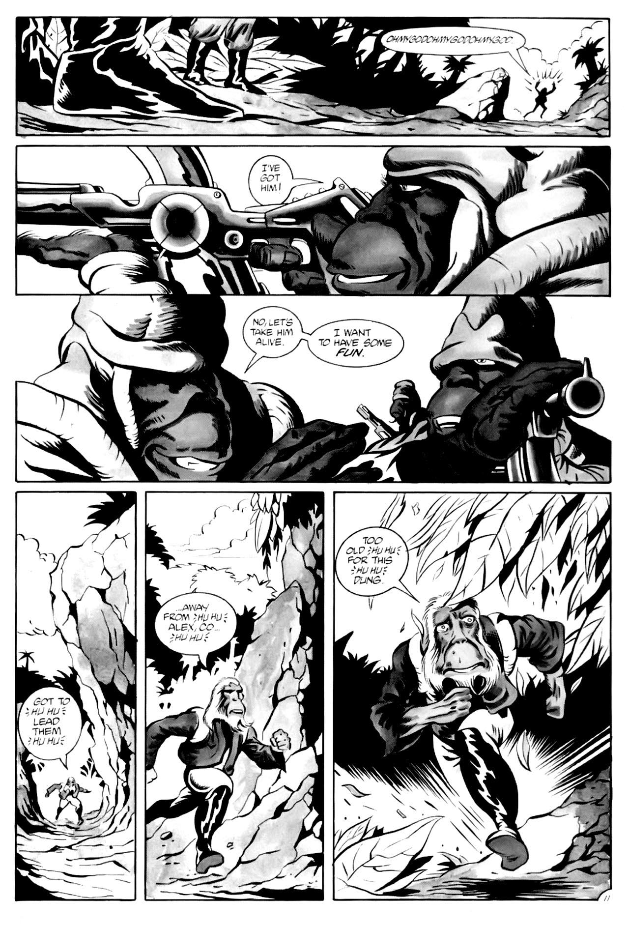 Read online Planet of the Apes (1990) comic -  Issue #3 - 13