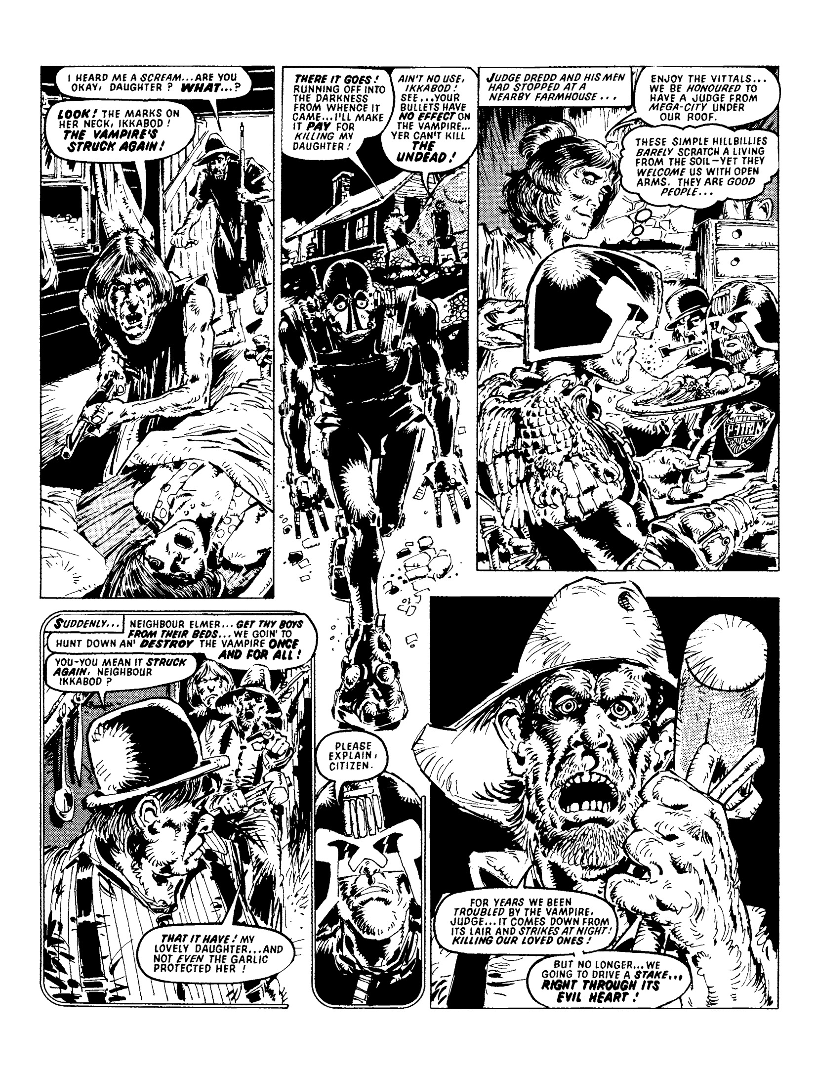 Read online Judge Dredd: The Cursed Earth Uncensored comic -  Issue # TPB - 47
