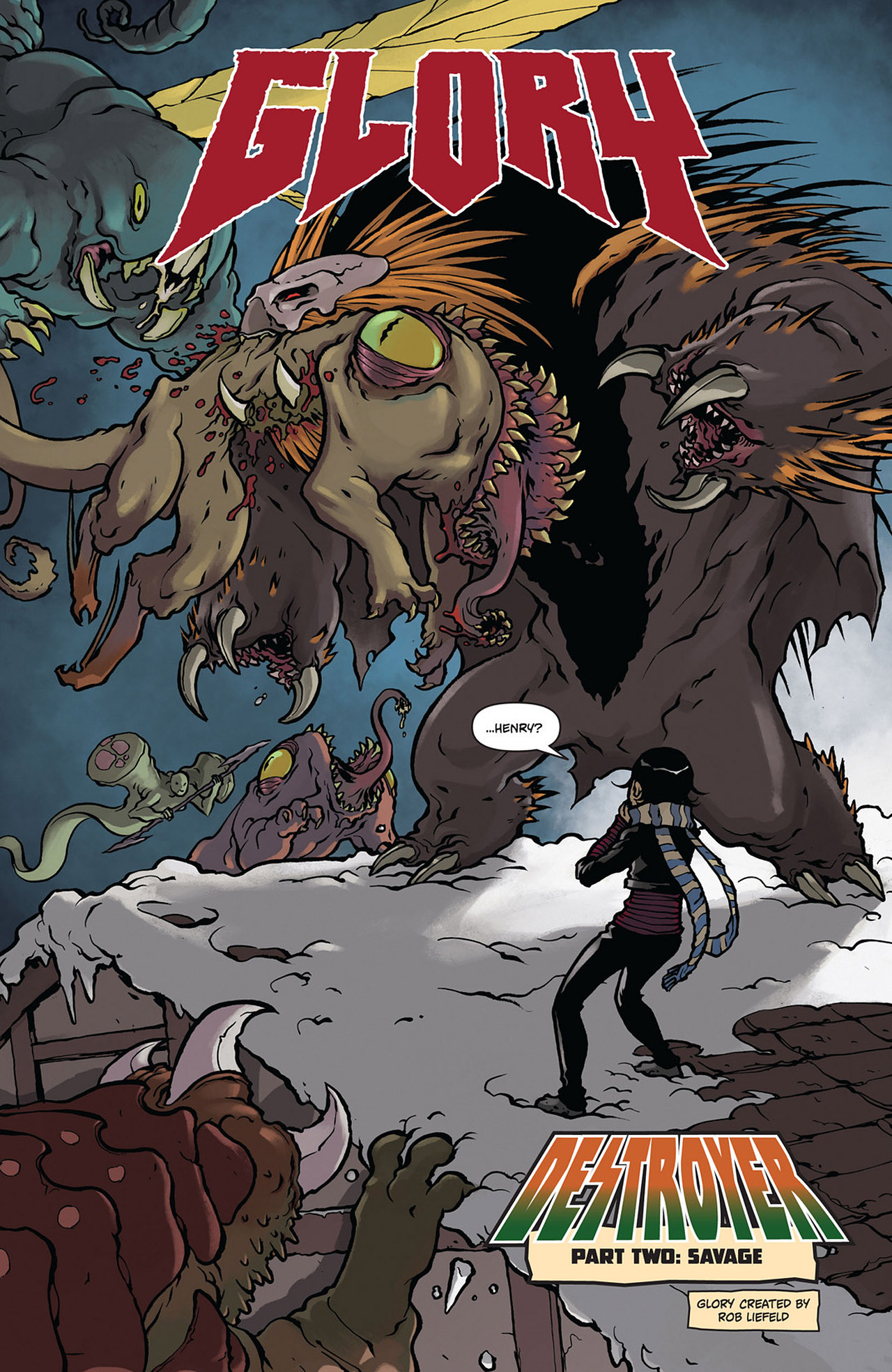 Read online Glory comic -  Issue #27 - 8