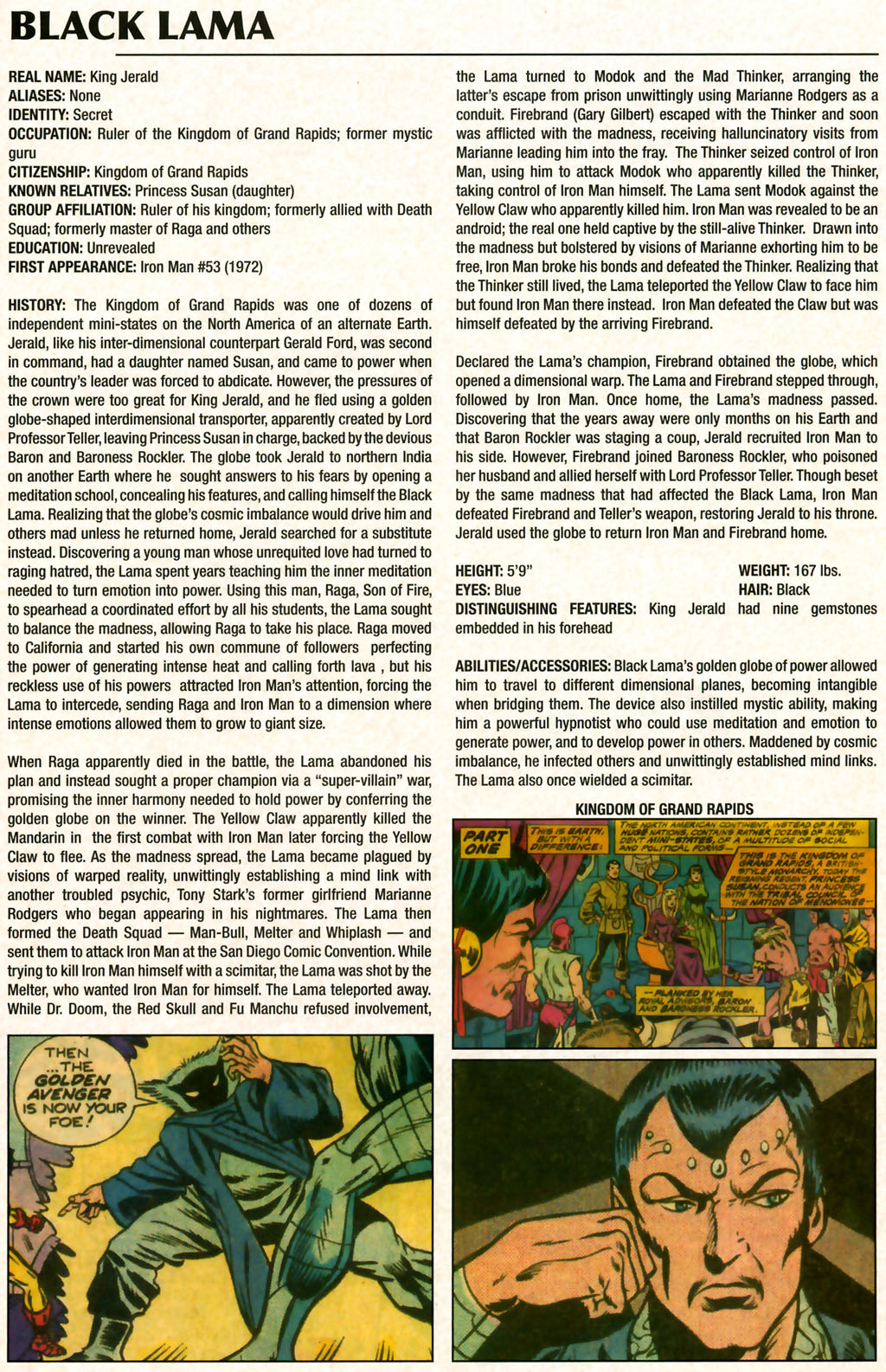 Read online Marvel Legacy: The 1970's Handbook comic -  Issue # Full - 6