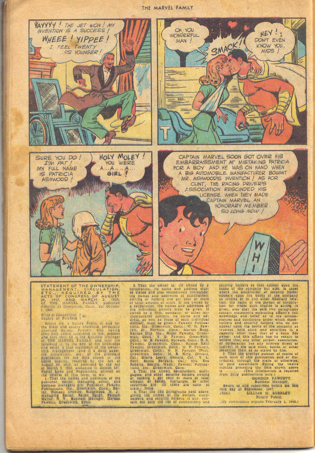 Read online The Marvel Family comic -  Issue #19 - 48