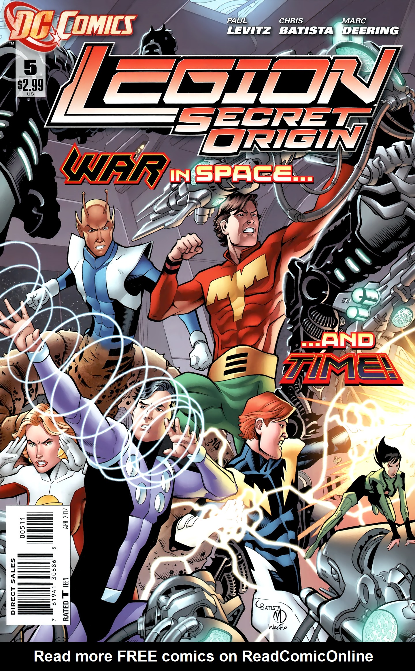 Read online Legion: Secret Origin comic -  Issue #5 - 1