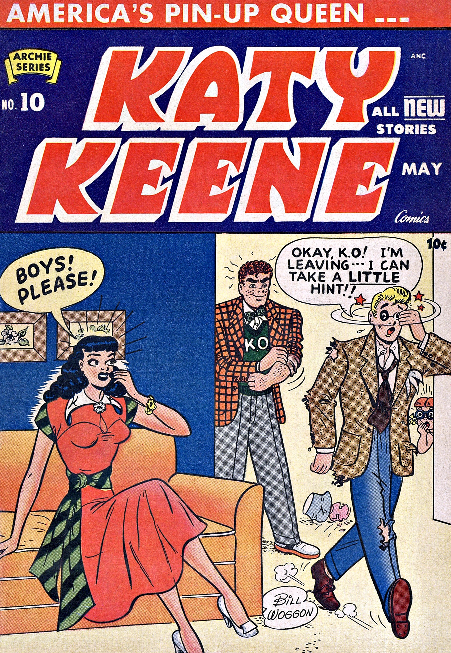 Read online Katy Keene (1949) comic -  Issue #10 - 1