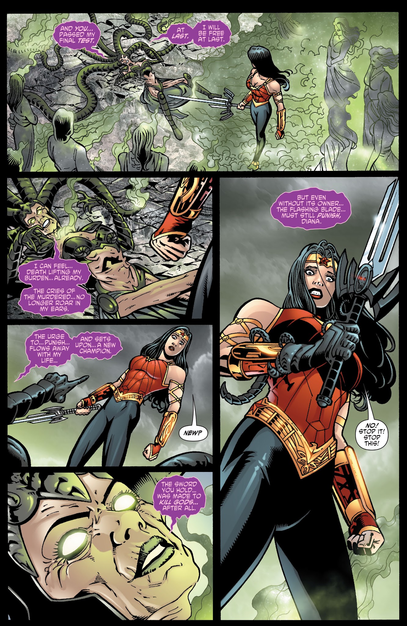 Read online Wonder Woman: Odyssey comic -  Issue # TPB 2 - 167