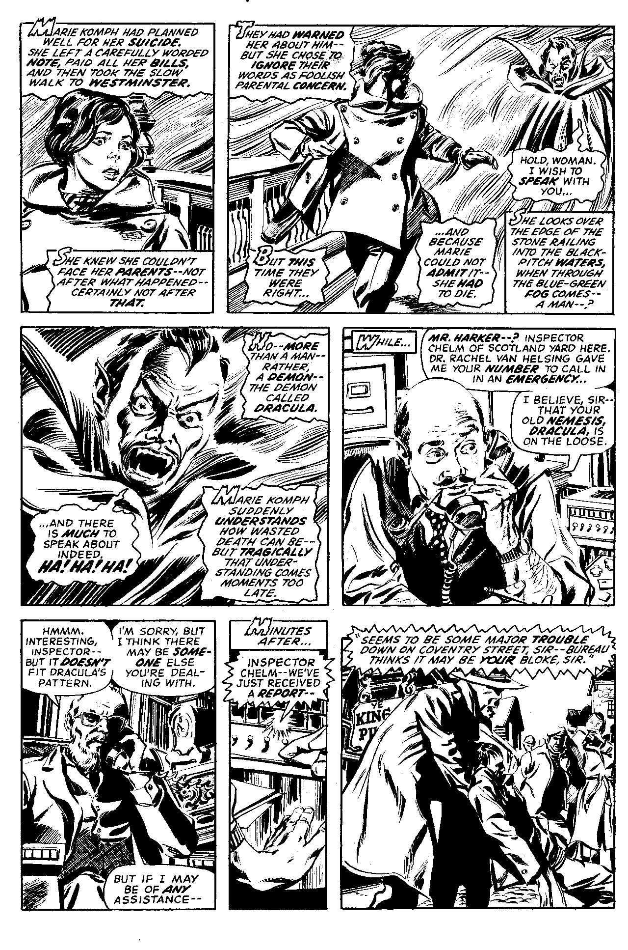 Read online Essential The Tomb of Dracula comic -  Issue # TPB 1 (Part 4) - 28