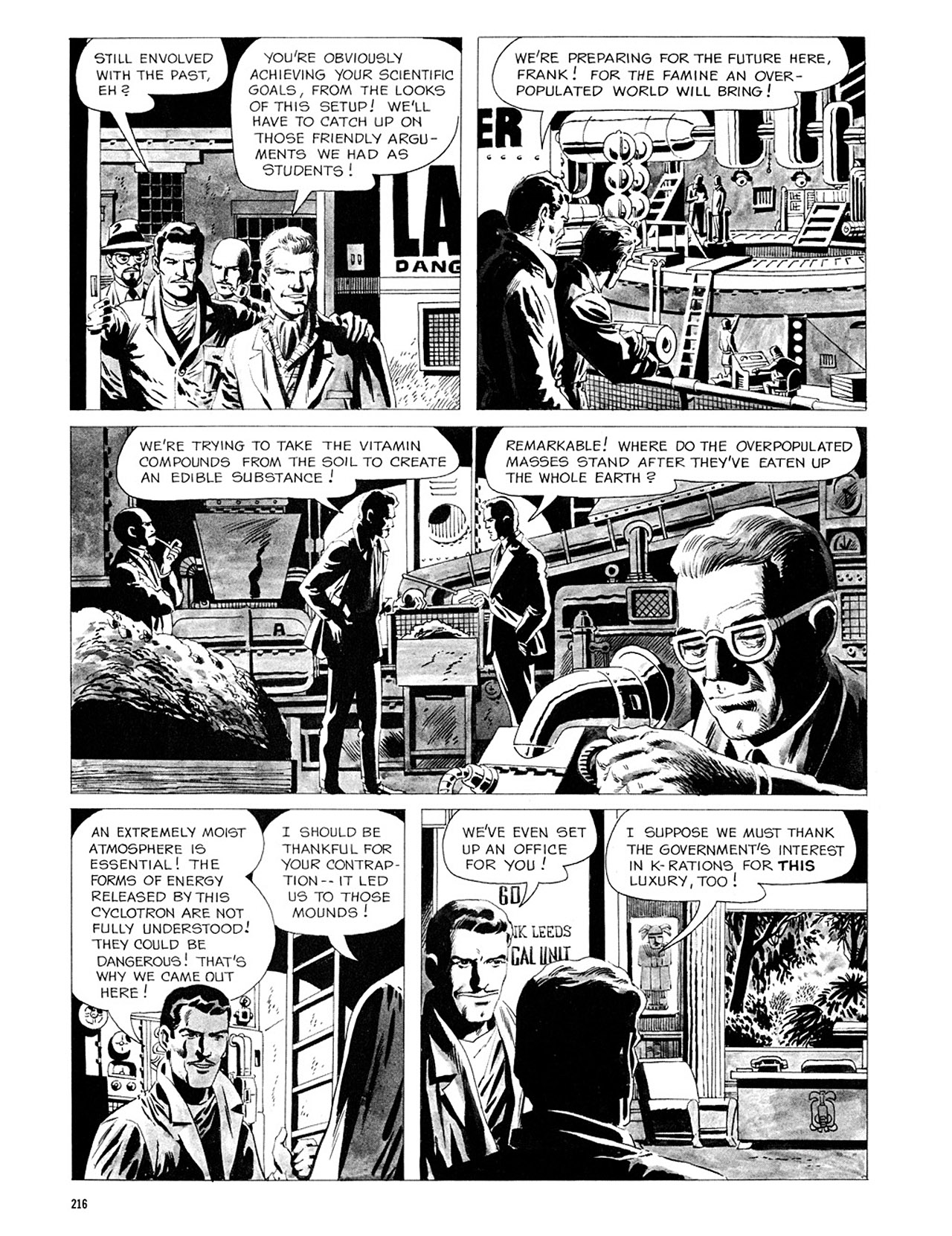 Read online Eerie Archives comic -  Issue # TPB 3 - 217