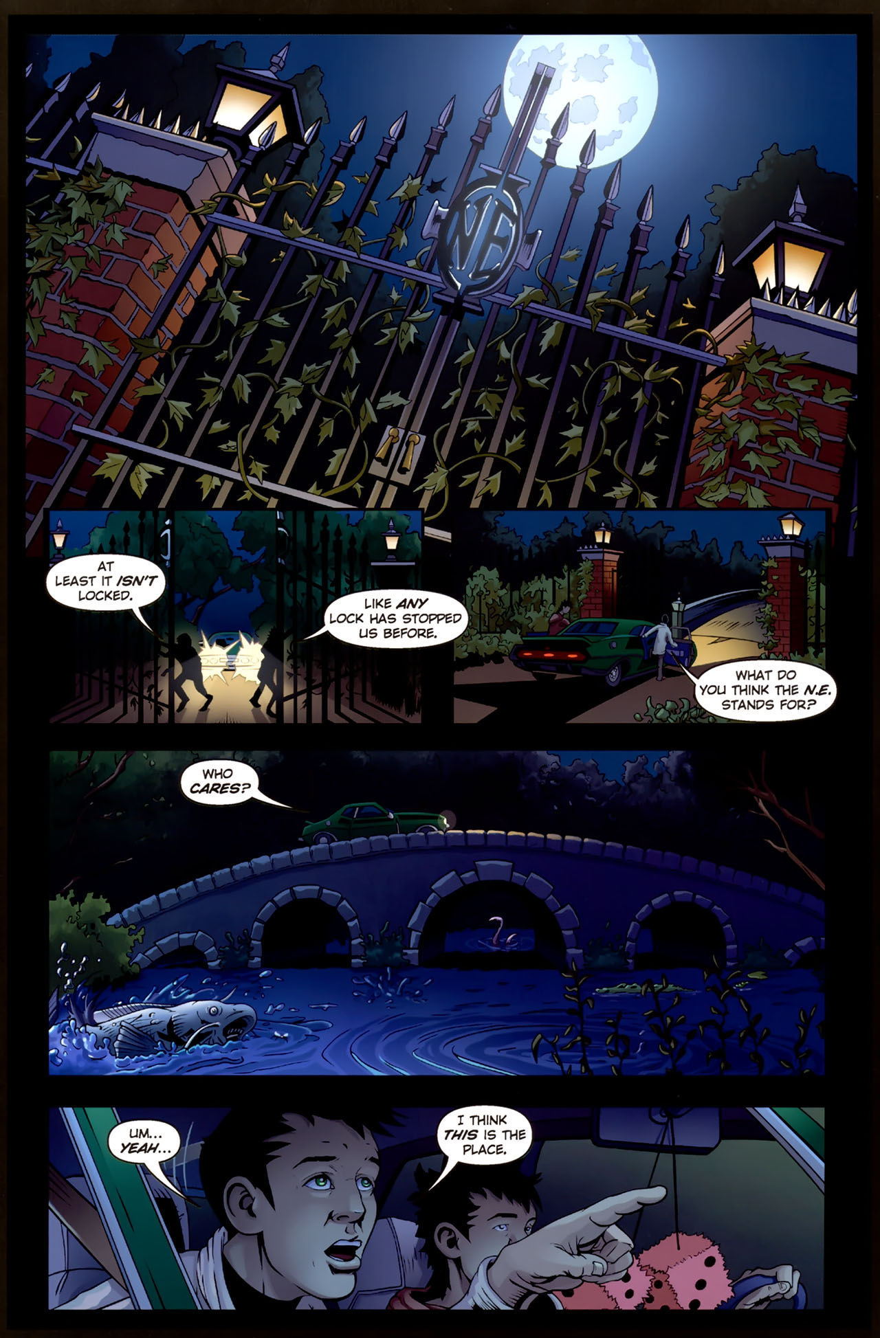 Read online Necessary Evil comic -  Issue #1 - 13