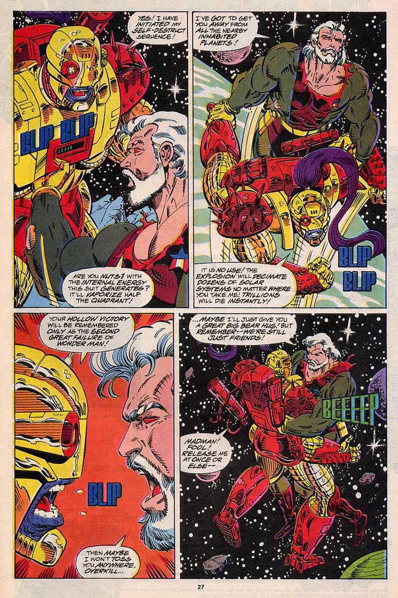 Read online Guardians of the Galaxy (1990) comic -  Issue #48 - 21