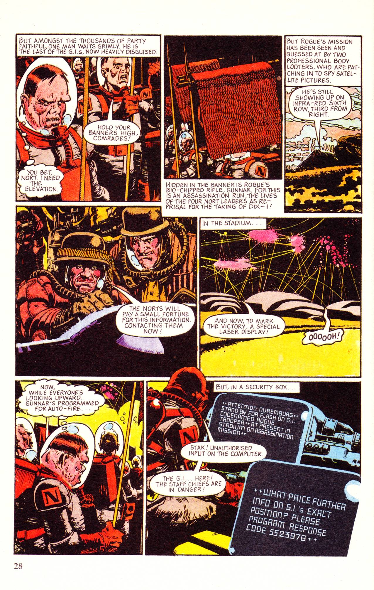 Read online Rogue Trooper (1986) comic -  Issue #7 - 28