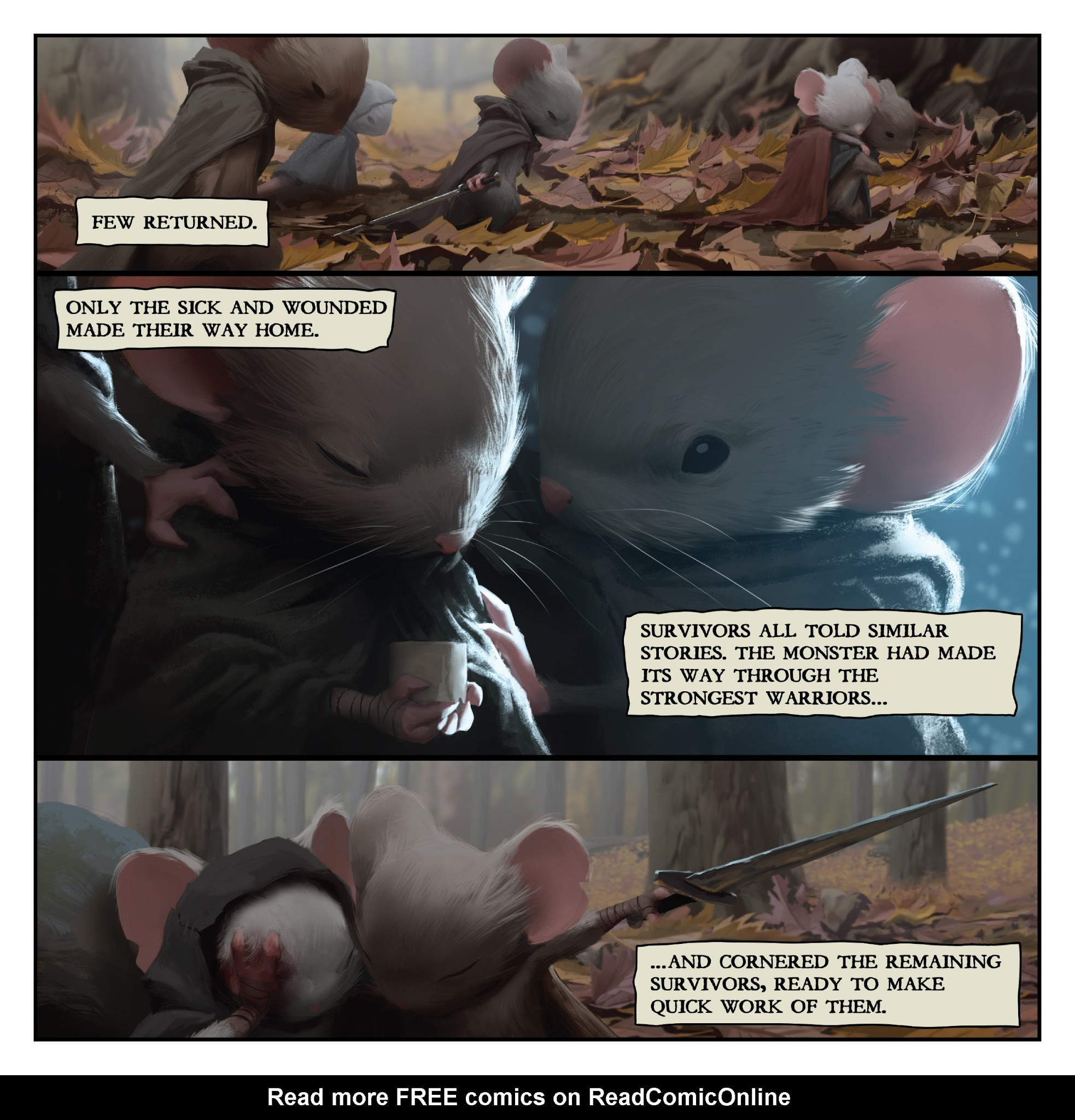 Read online Mouse Guard: Legends of the Guard Volume Three comic -  Issue # TPB - 91