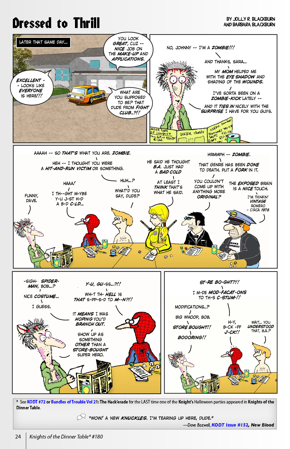 Read online Knights of the Dinner Table comic -  Issue #180 - 26