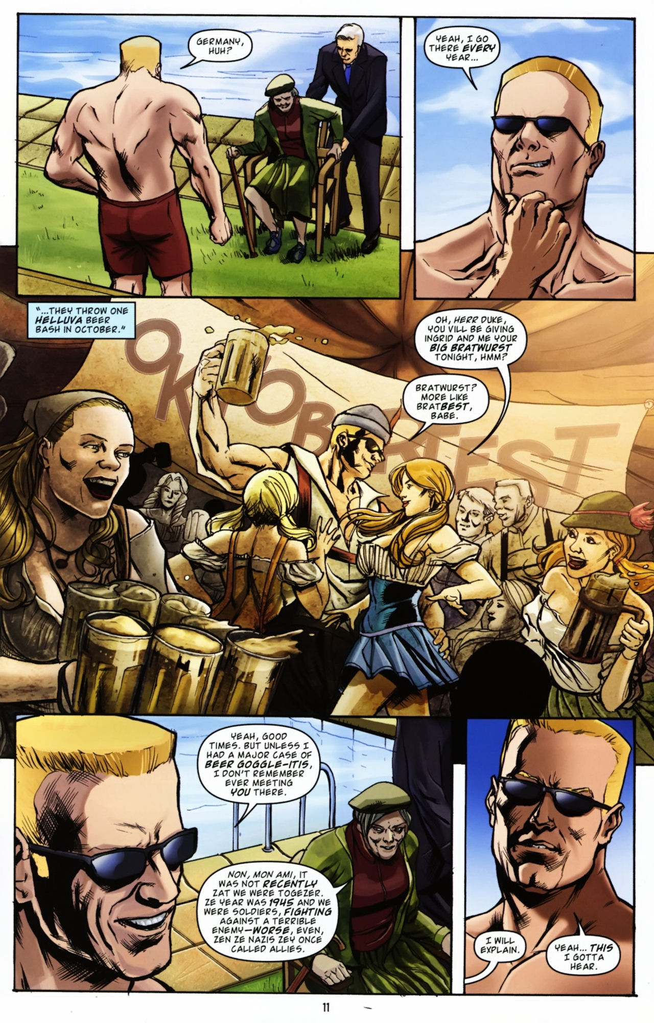 Read online Duke Nukem: Glorious Bastard comic -  Issue #1 - 15