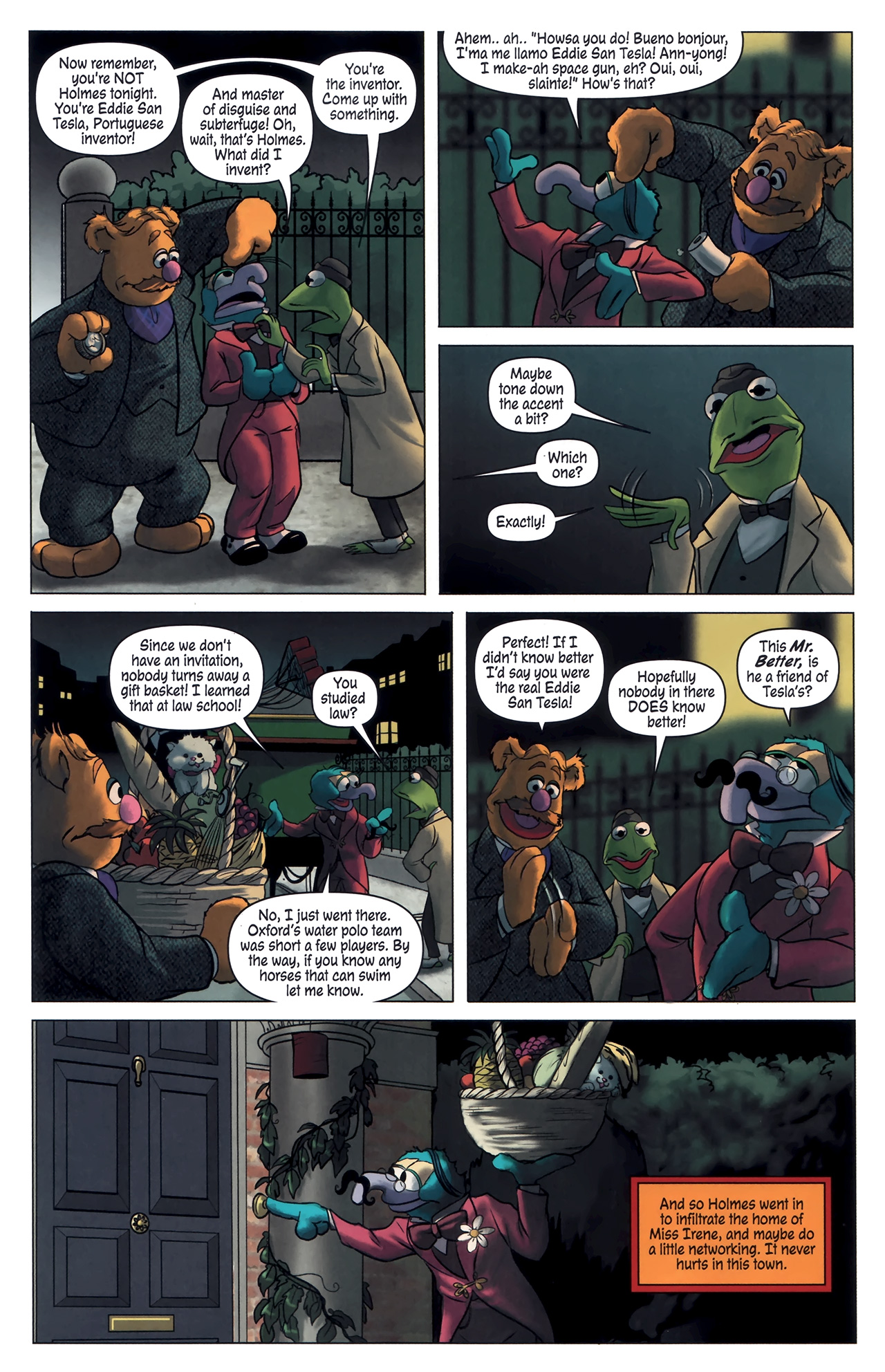 Read online Muppet Sherlock Holmes comic -  Issue #2 - 11