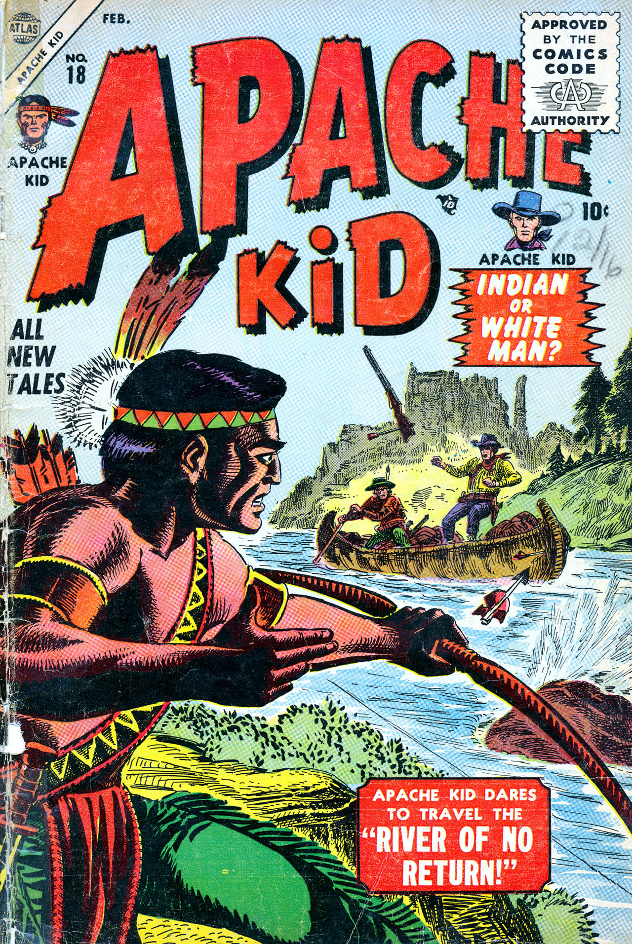 Read online Apache Kid comic -  Issue #18 - 1