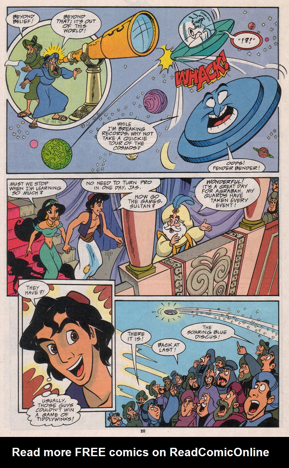 Read online Disney's Aladdin comic -  Issue #9 - 22