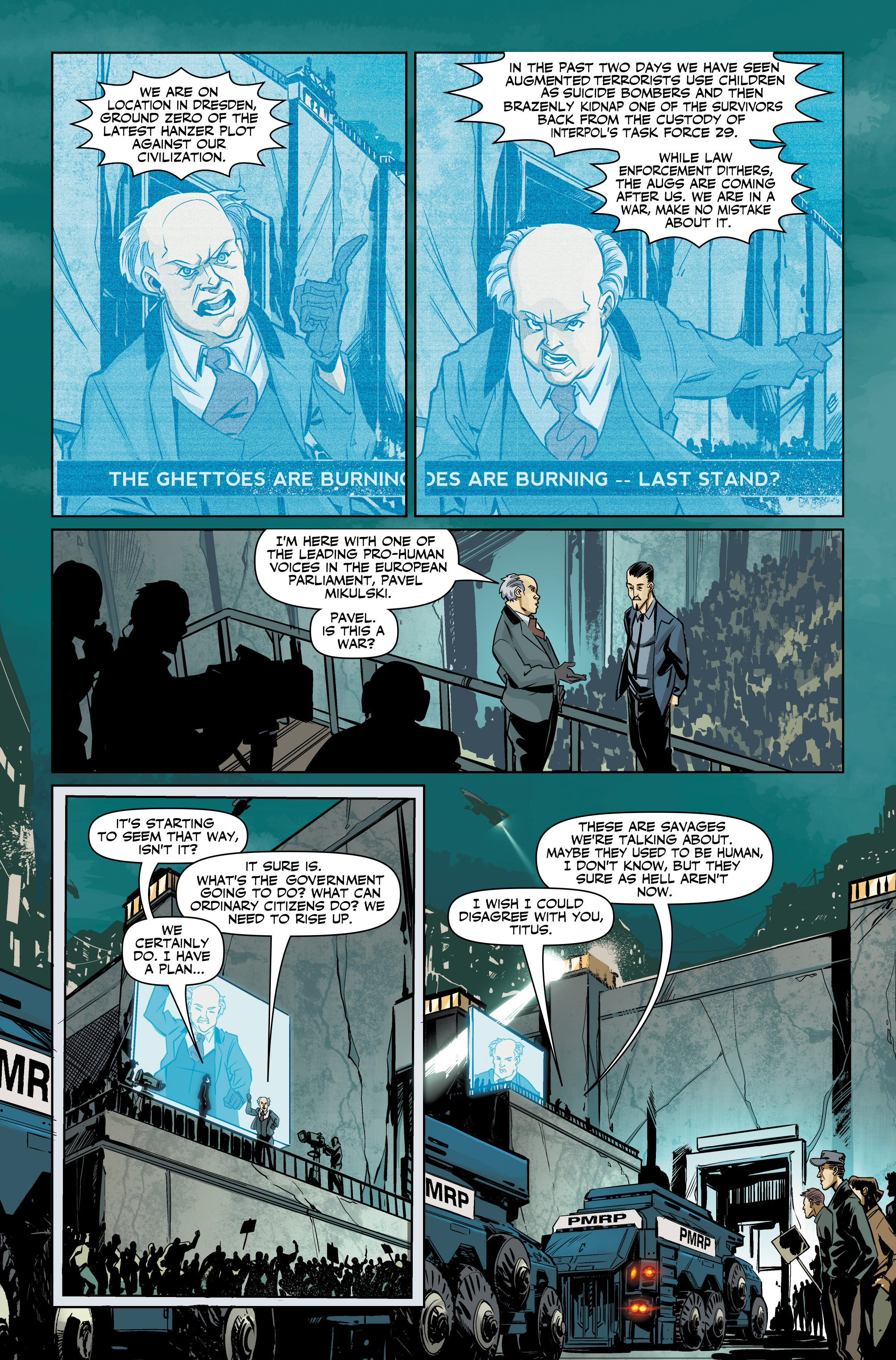 Read online Deus Ex: Children's Crusade comic -  Issue #4 - 10