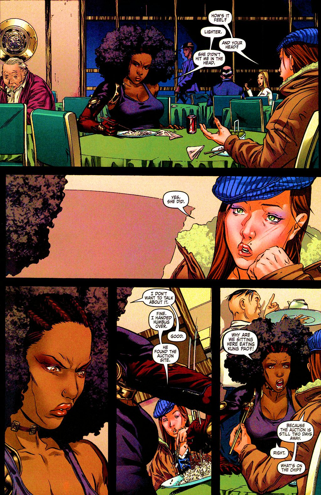 Read online Daughters of the Dragon comic -  Issue #4 - 21