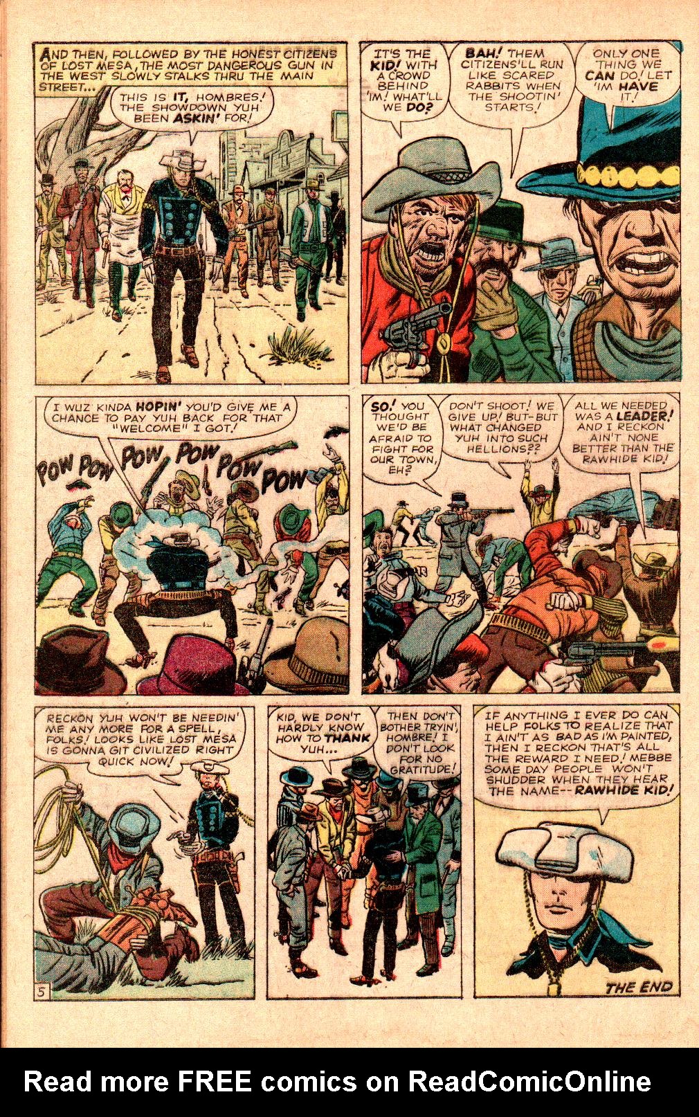 Read online The Rawhide Kid comic -  Issue #31 - 32