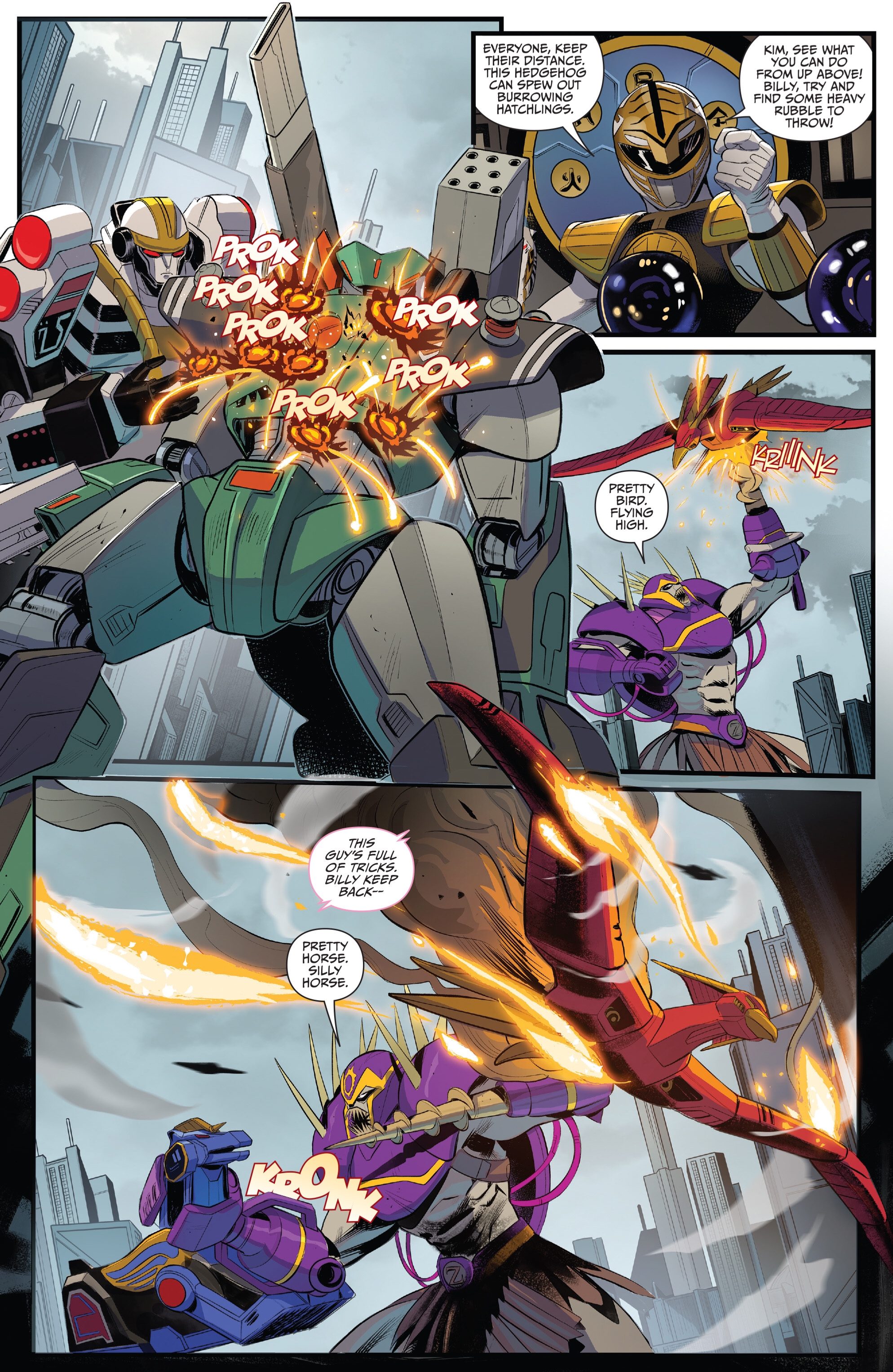 Read online Saban's Go Go Power Rangers comic -  Issue #30 - 22