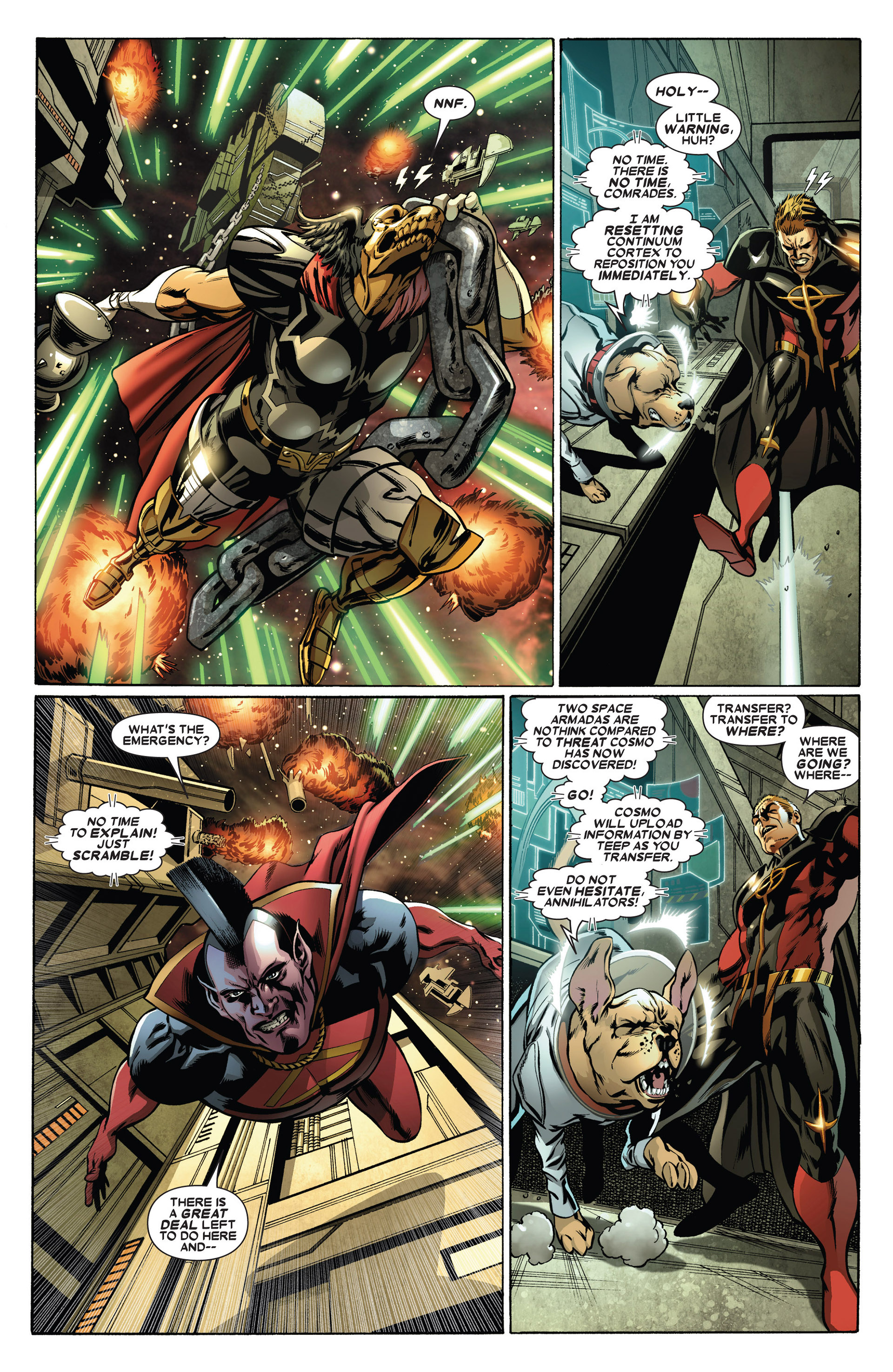 Read online Annihilators: Earthfall comic -  Issue #1 - 10