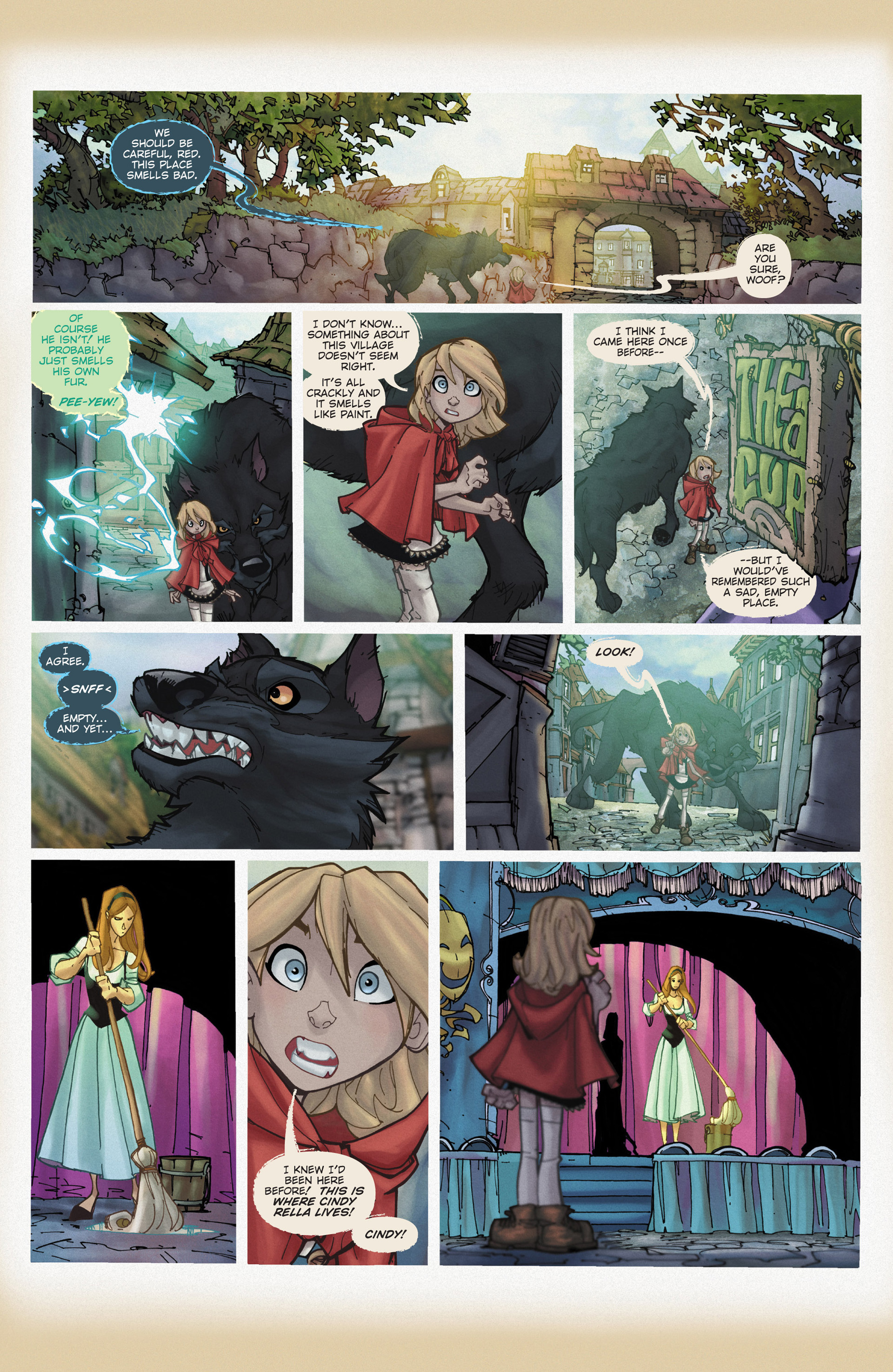 Read online Fairy Quest: Outlaws comic -  Issue #2 - 16