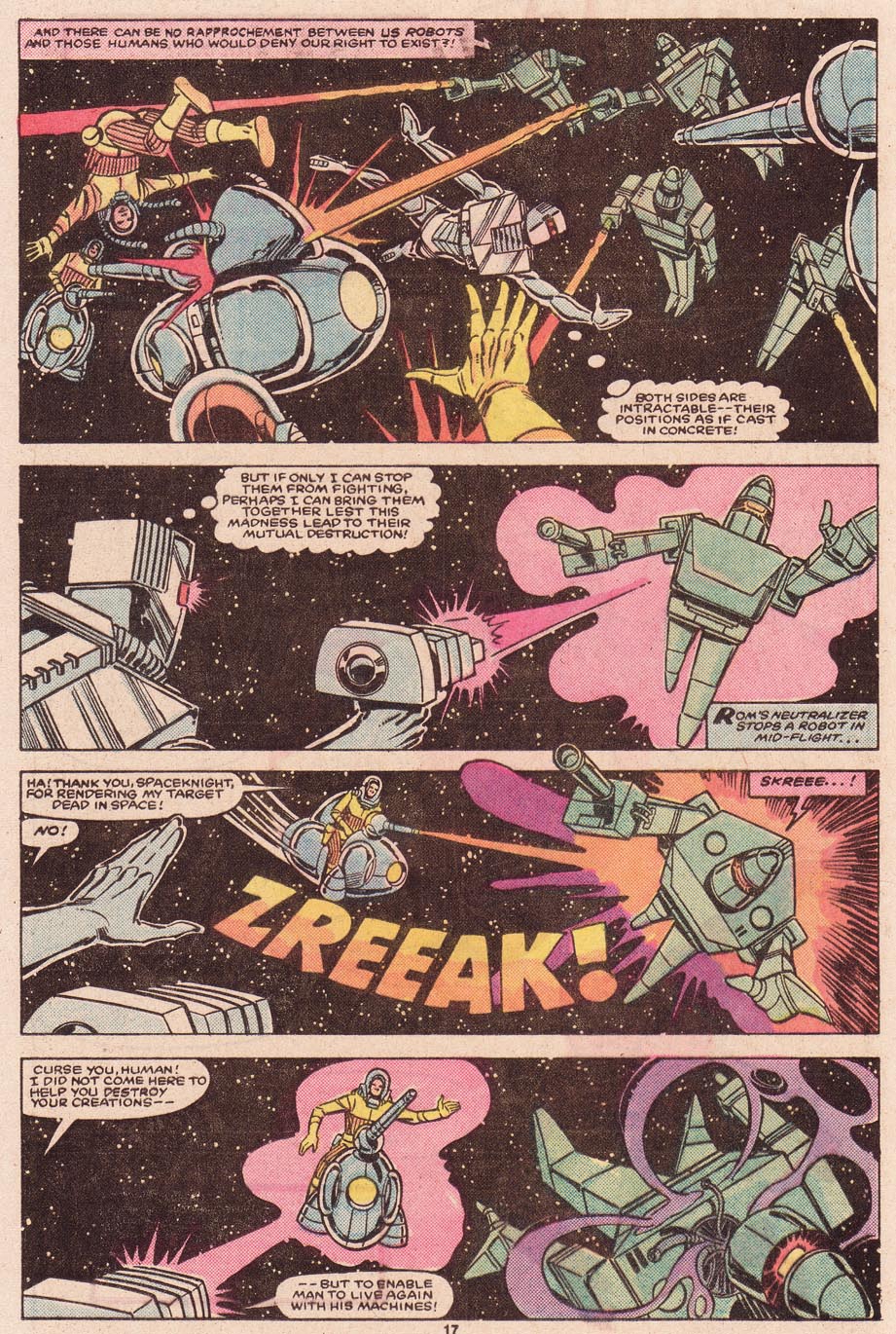 Read online ROM (1979) comic -  Issue #68 - 18