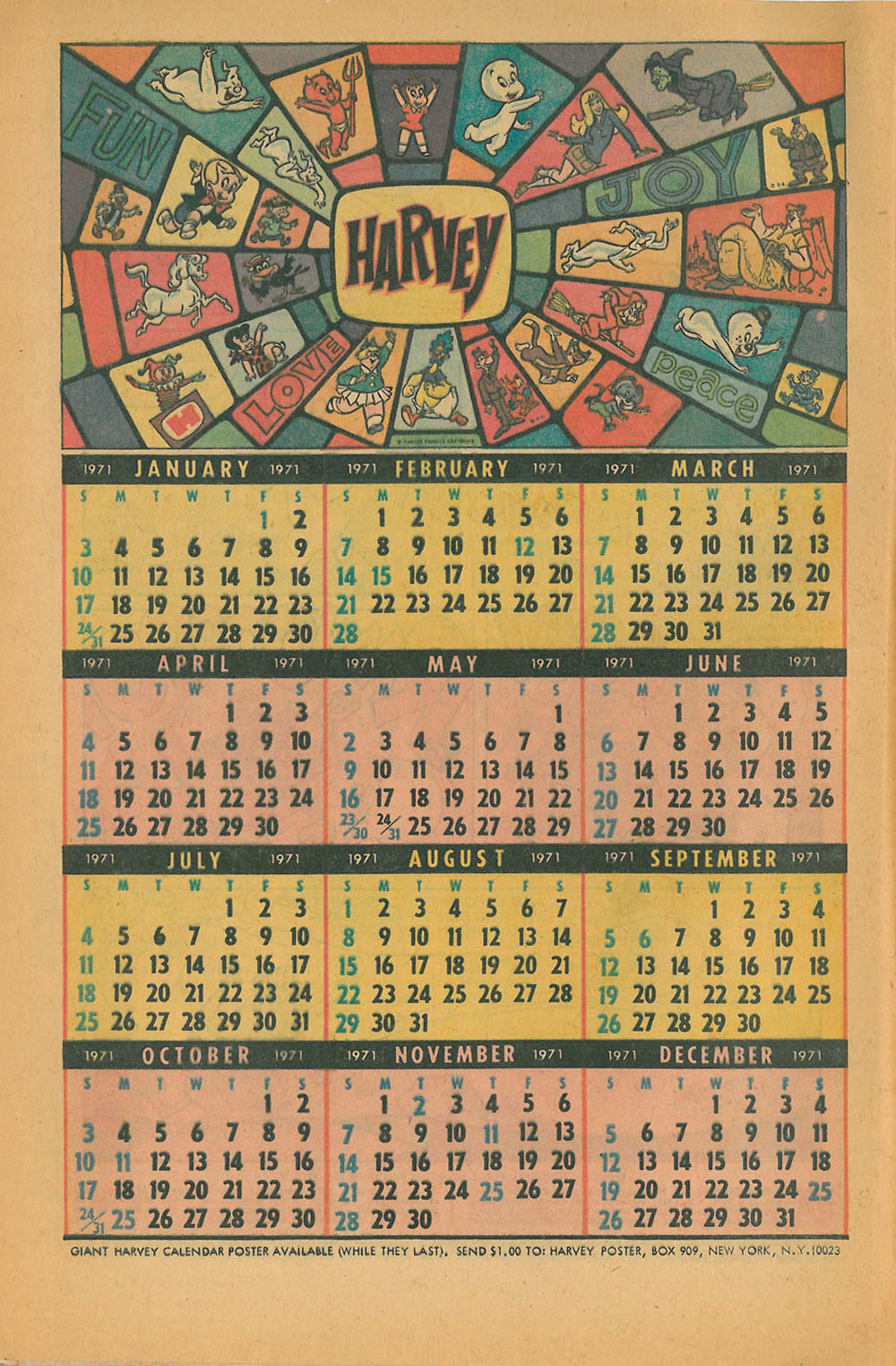 Read online Spooky comic -  Issue #124 - 4