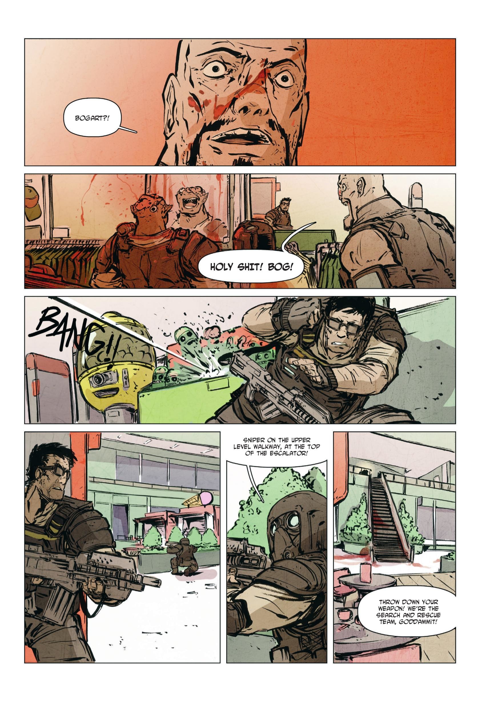 Read online Doggybags: Death of A Nation comic -  Issue # TPB - 95
