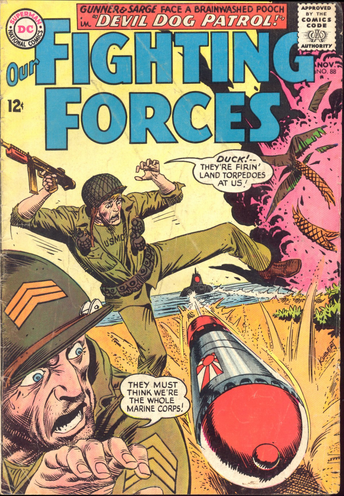 Read online Our Fighting Forces comic -  Issue #88 - 1