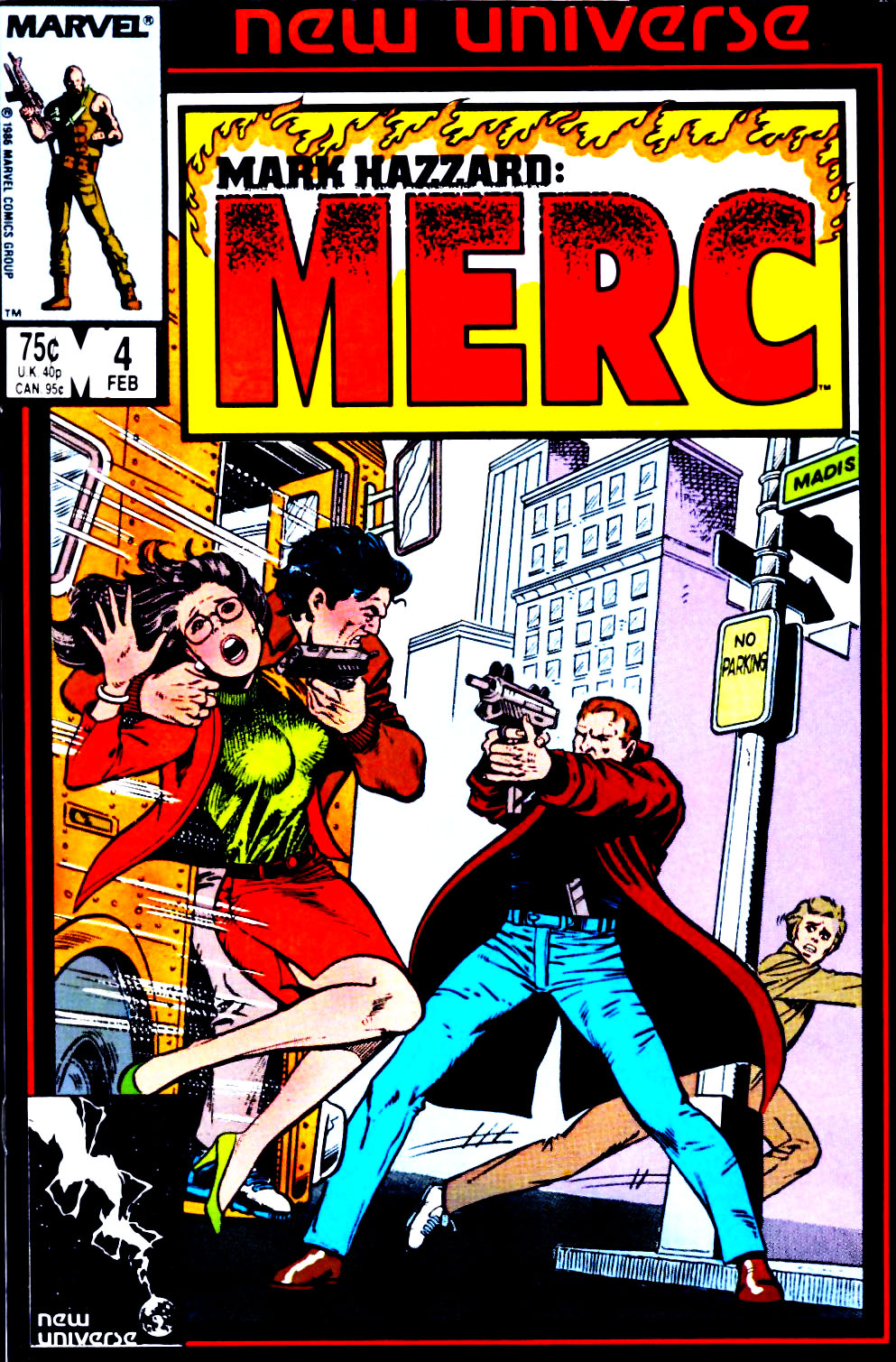 Read online Mark Hazzard: Merc comic -  Issue #4 - 1