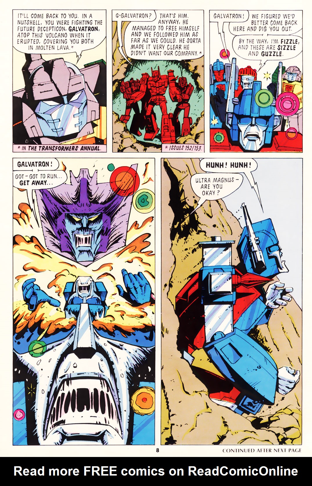 Read online The Transformers (UK) comic -  Issue #160 - 8
