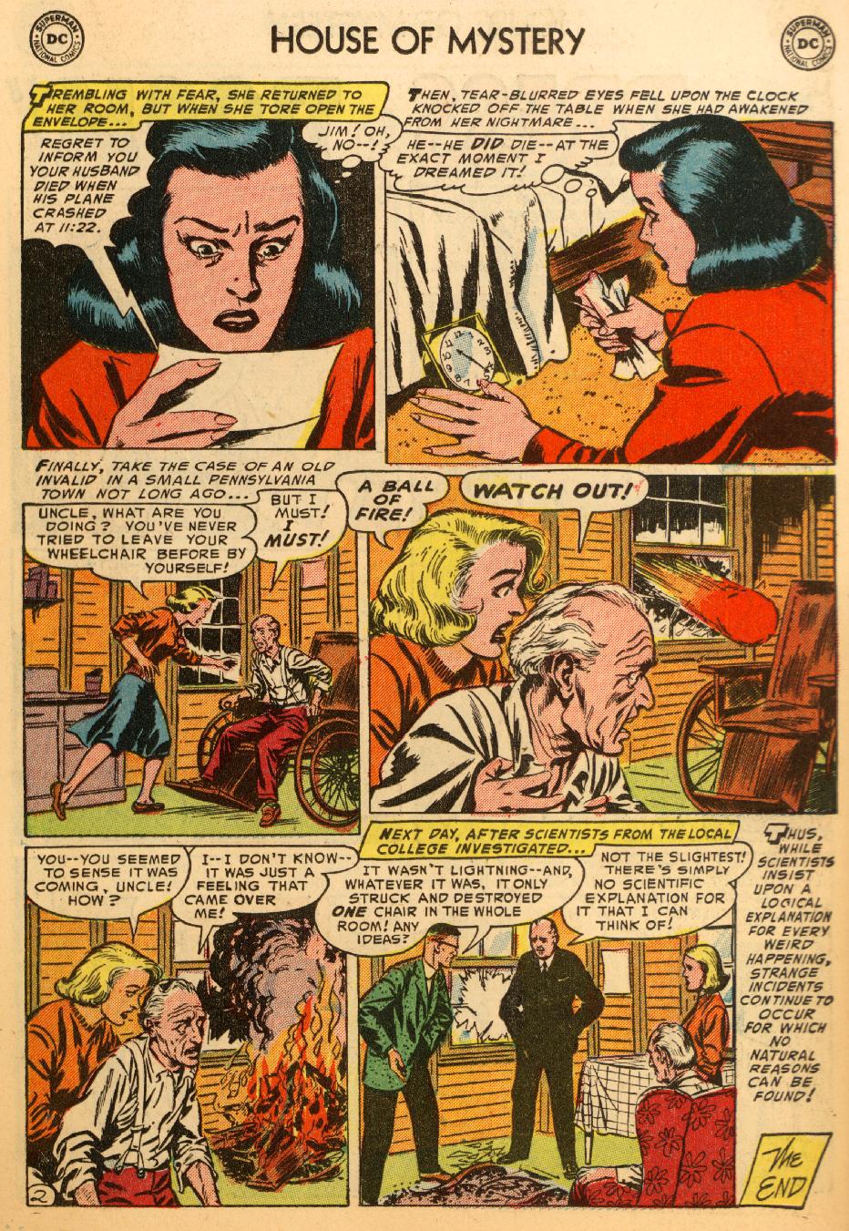 Read online House of Mystery (1951) comic -  Issue #26 - 19