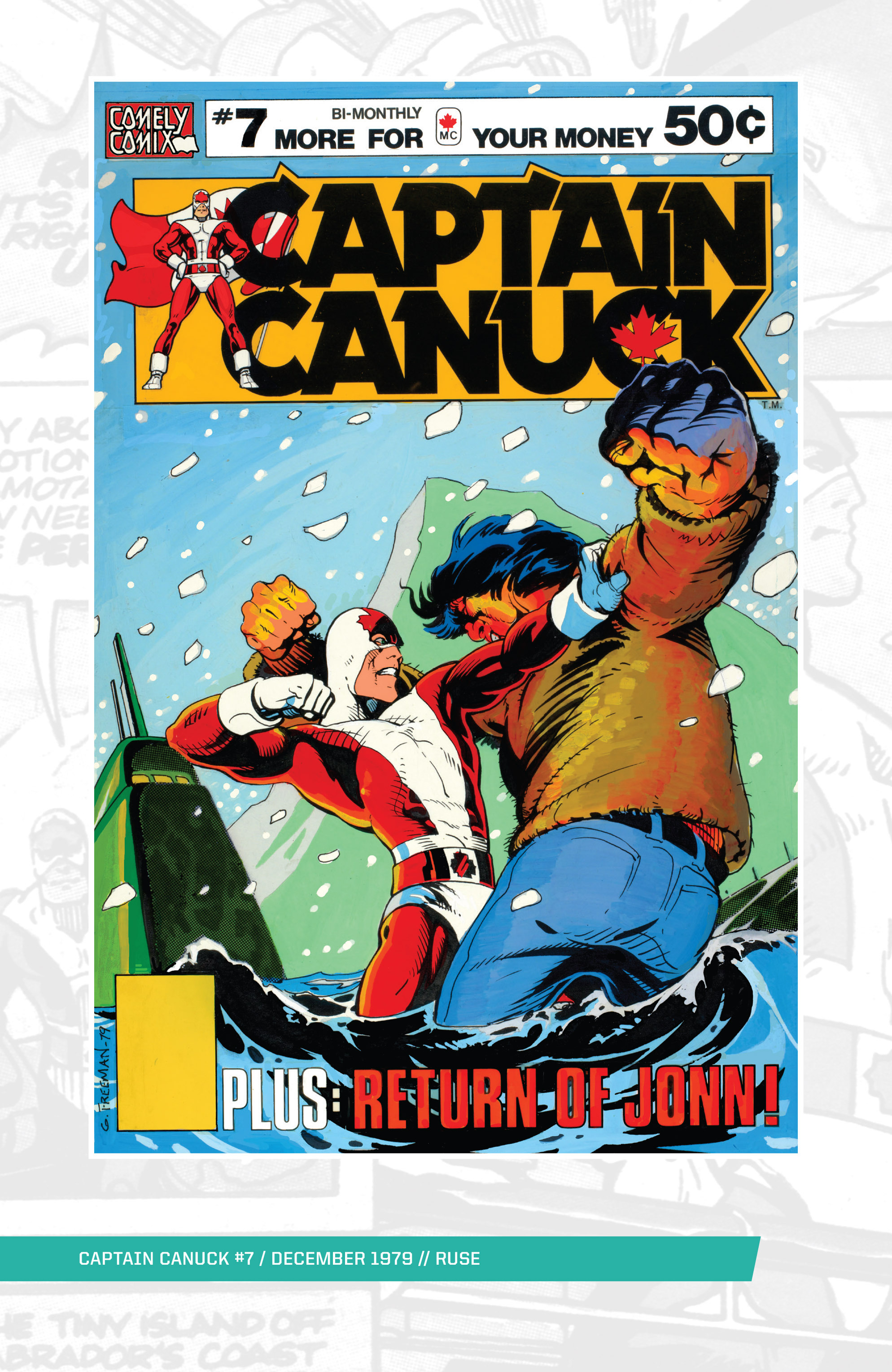 Read online Captain Canuck (1975) comic -  Issue #7 - 1