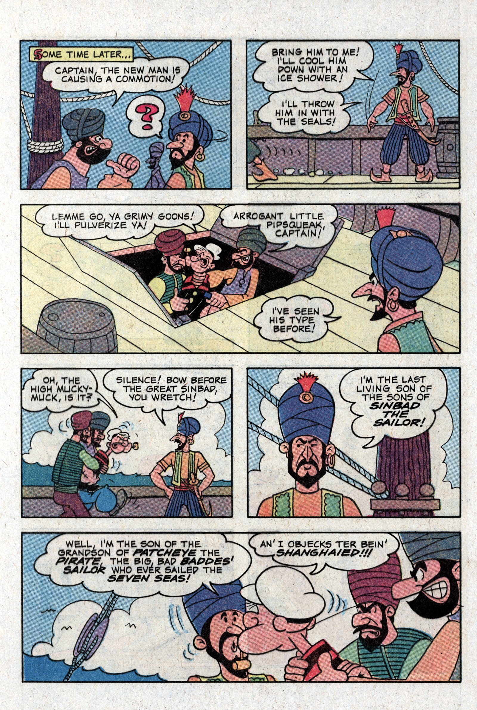 Read online Popeye (1948) comic -  Issue #166 - 5
