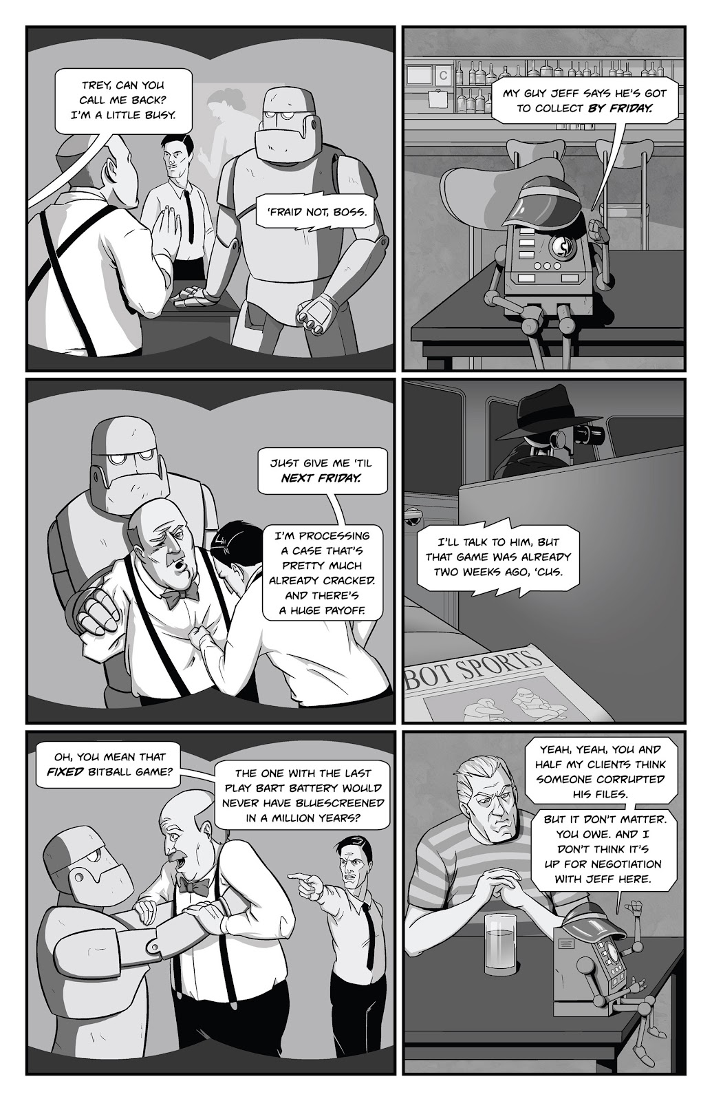 Copernicus Jones: Robot Detective issue 1 - Page 6