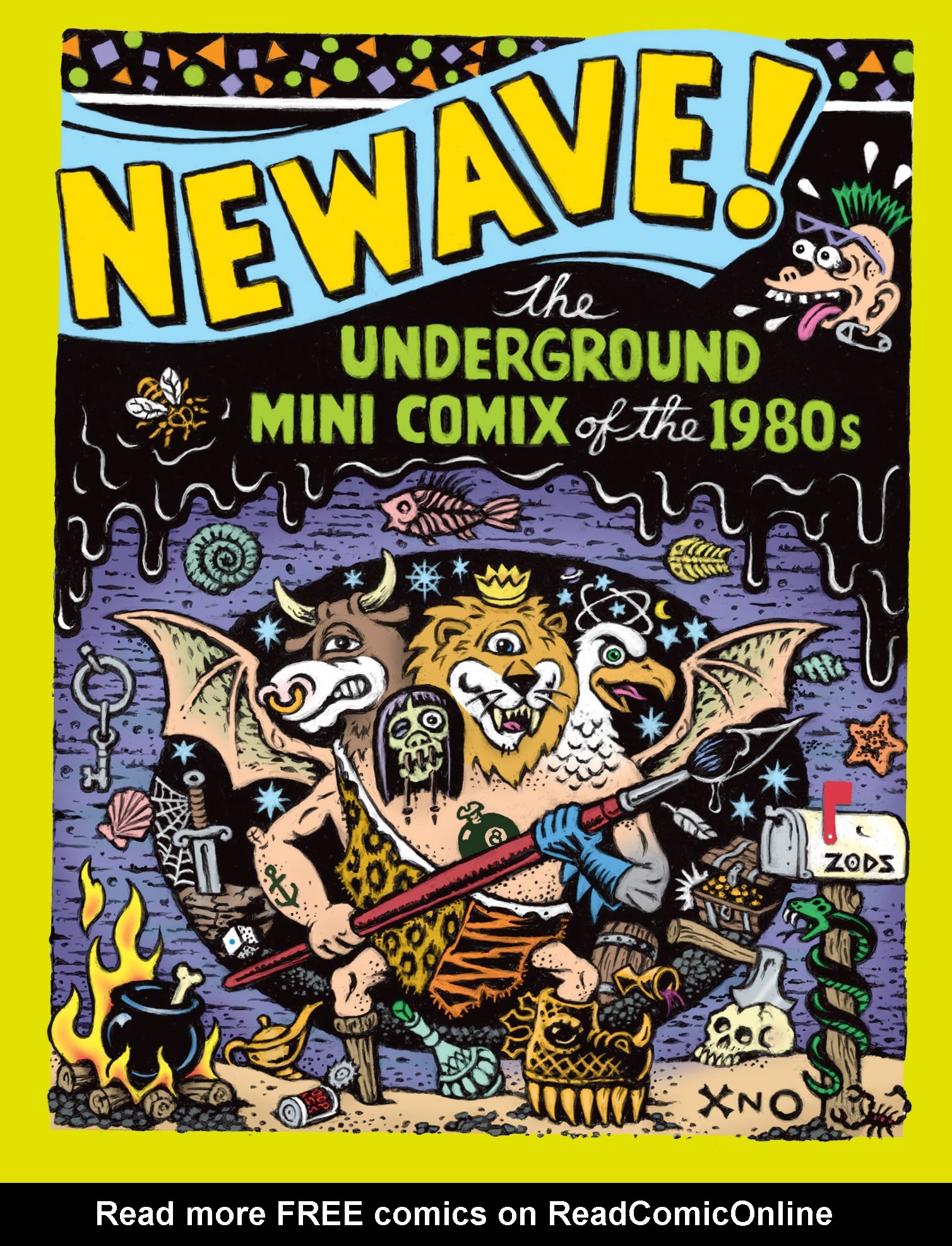 Read online NEWAVE! The Underground Mini Comix of the 1980's comic -  Issue # TPB (Part 1) - 1