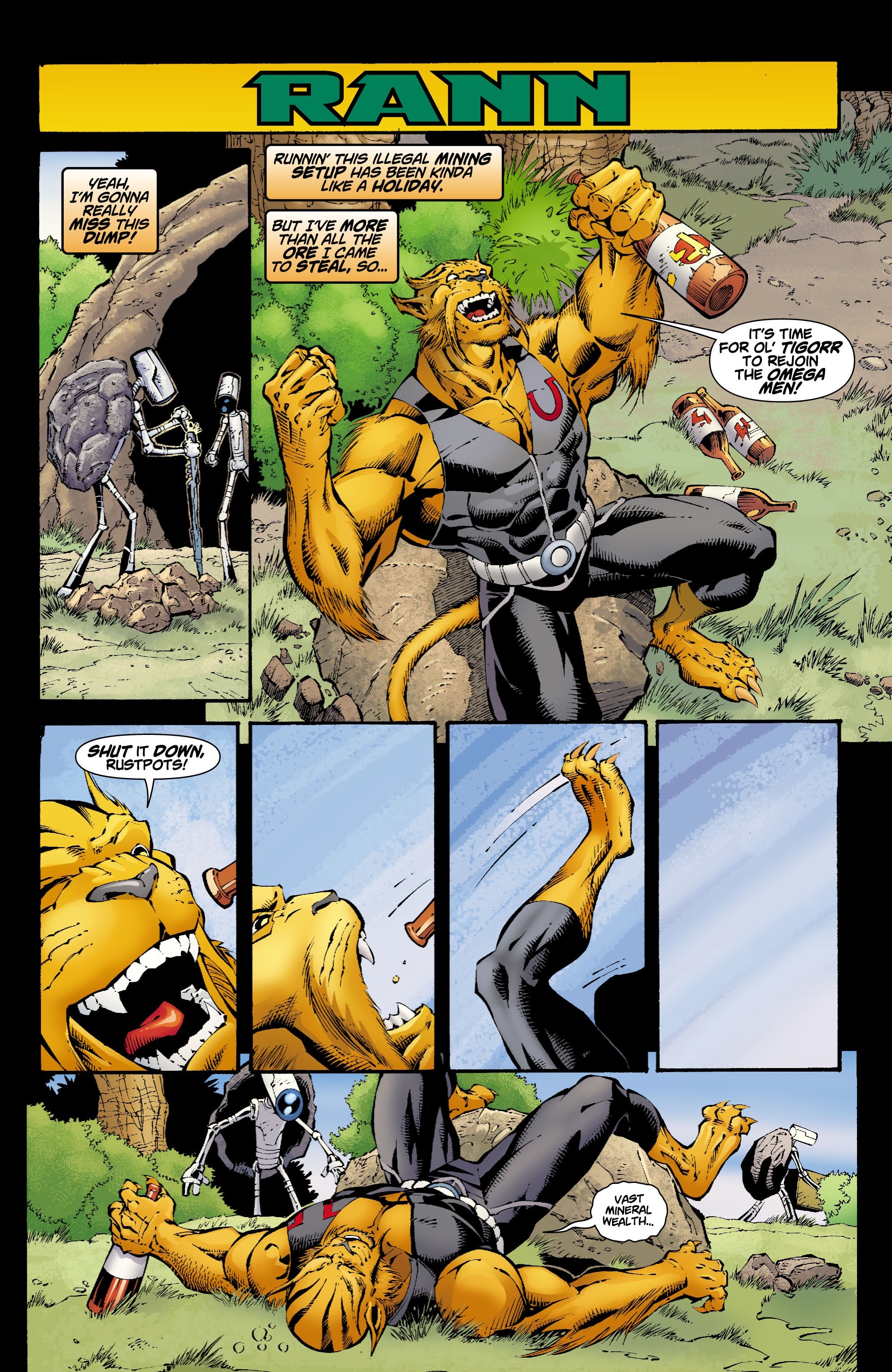 Read online Rann/Thanagar Holy War comic -  Issue #2 - 6