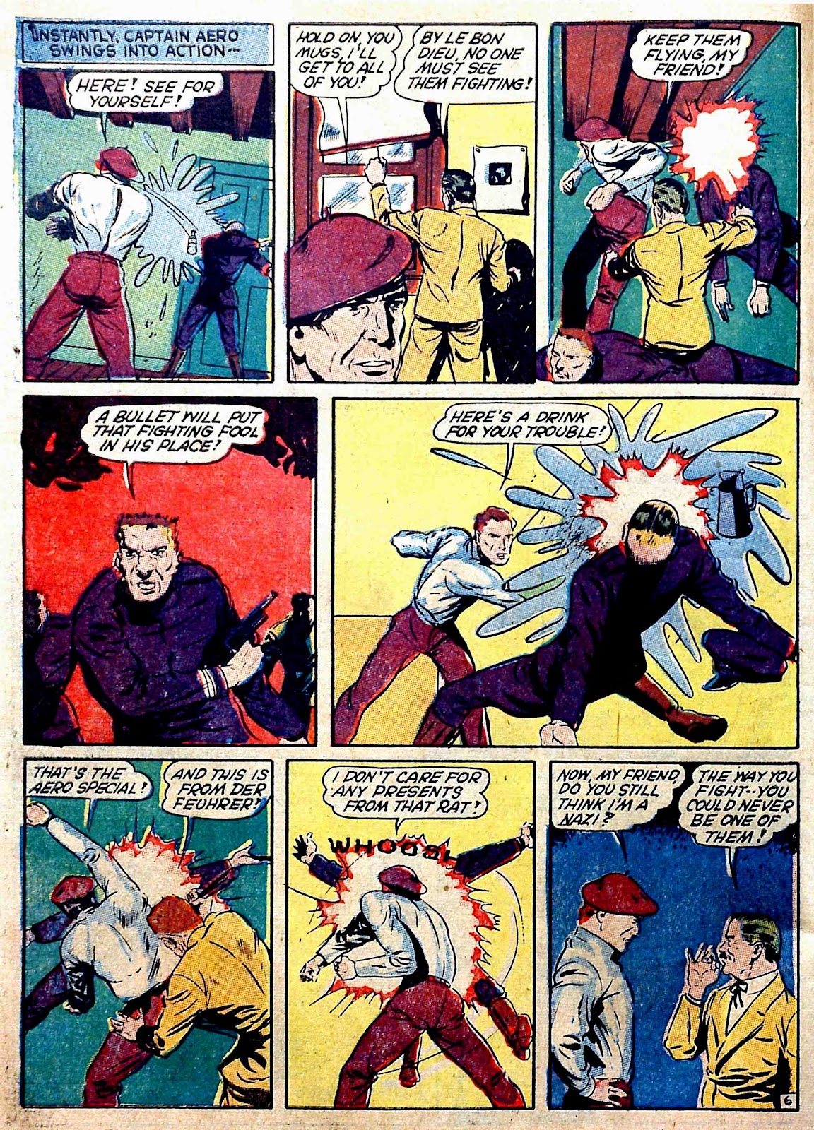 Captain Aero Comics issue 6 - Page 7