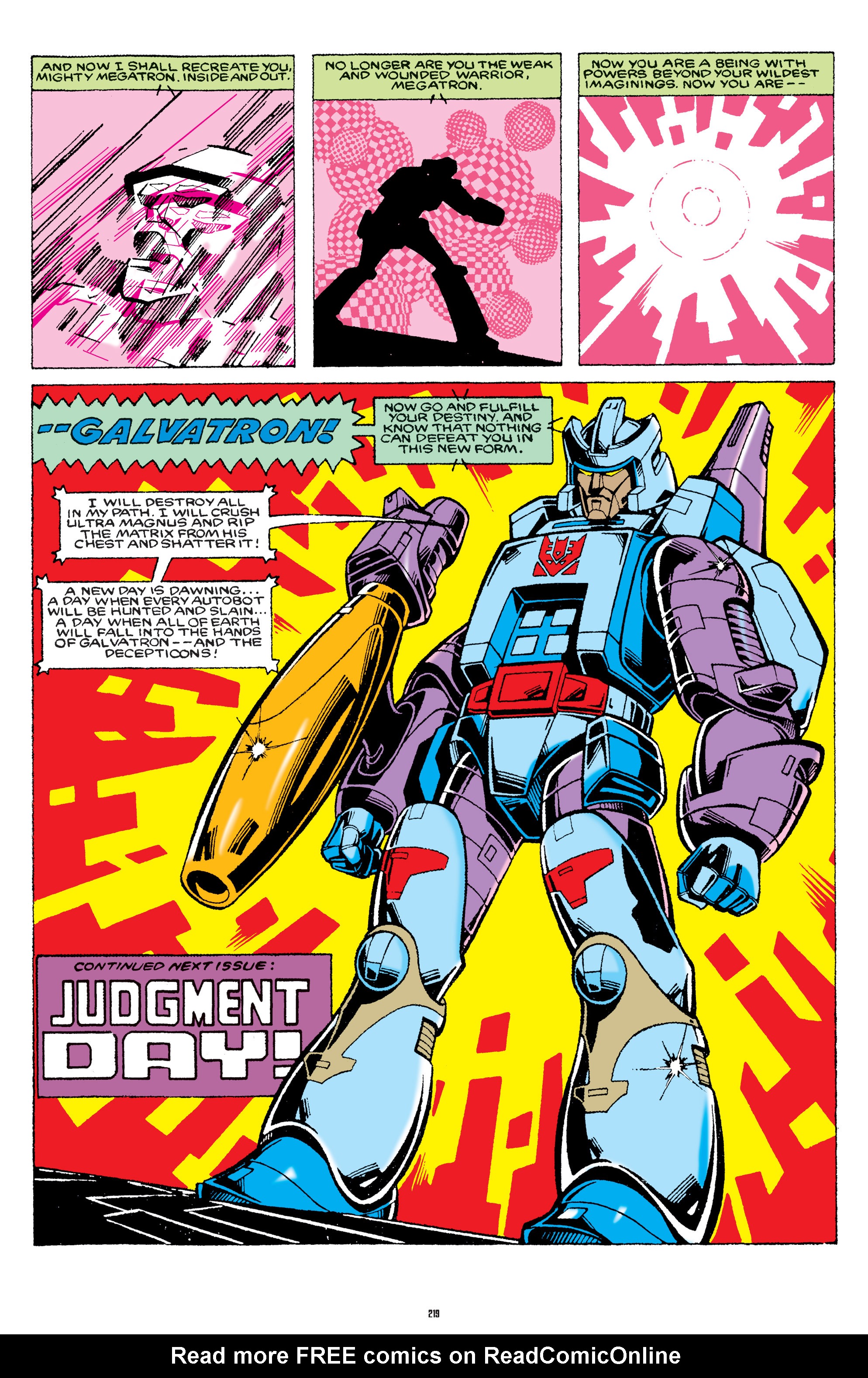 Read online The Transformers Classics comic -  Issue # TPB 7 - 218
