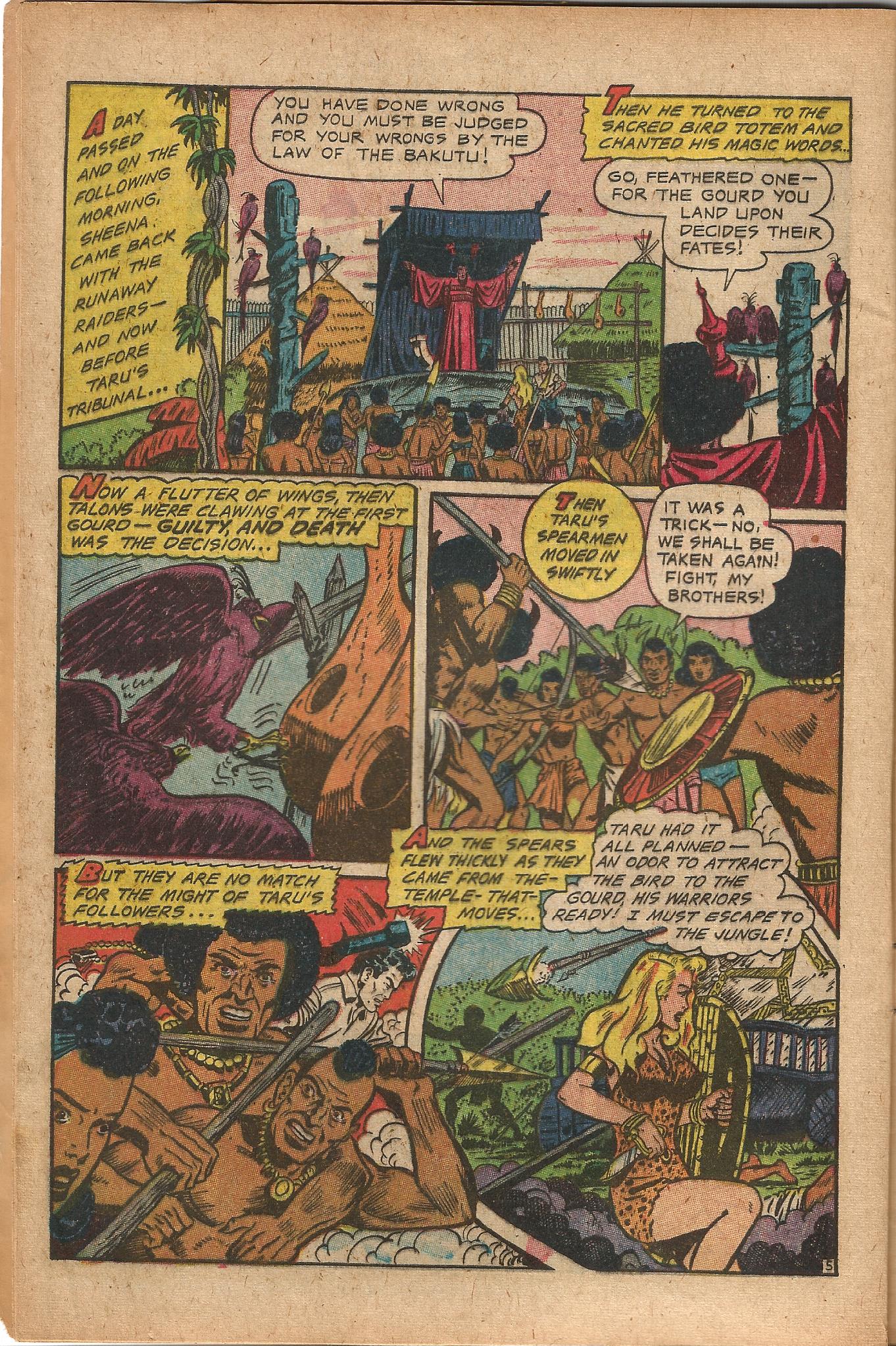 Read online Sheena, Queen of the Jungle (1958) comic -  Issue #9 - 8
