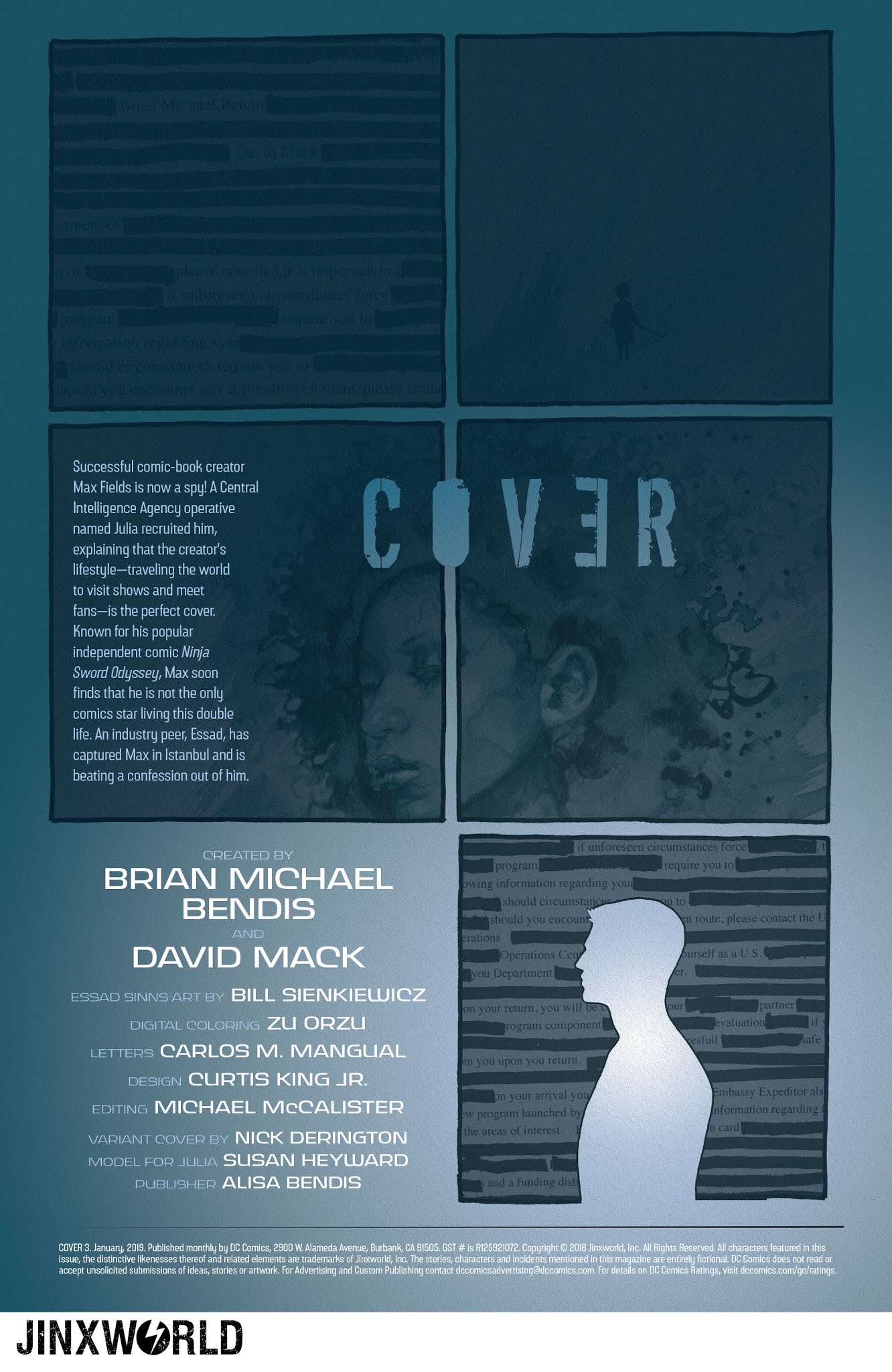 Read online Cover comic -  Issue #3 - 2