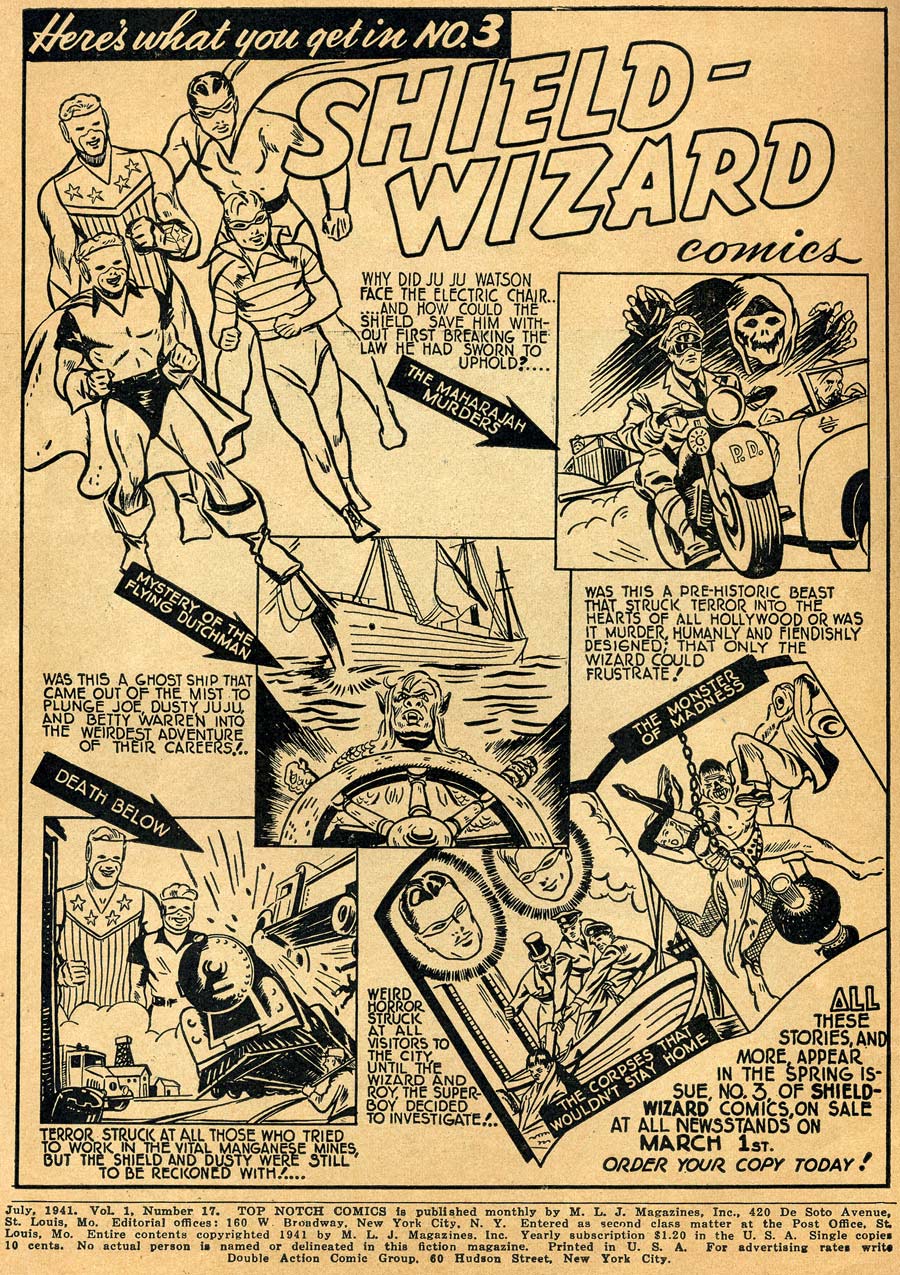 Read online Top-Notch Comics comic -  Issue #17 - 2