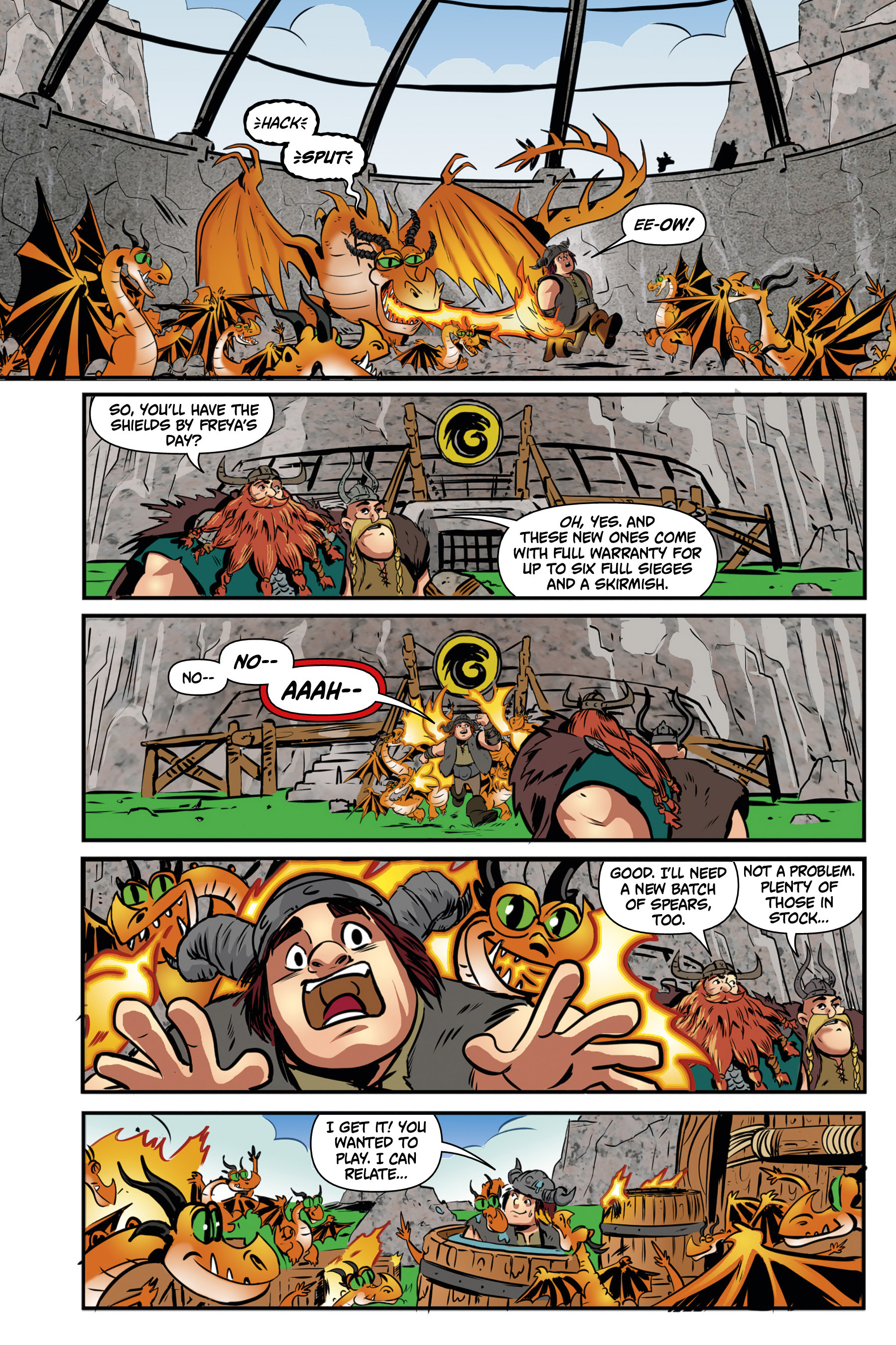 Read online DreamWorks Dragons: Riders of Berk comic -  Issue #3 - 57