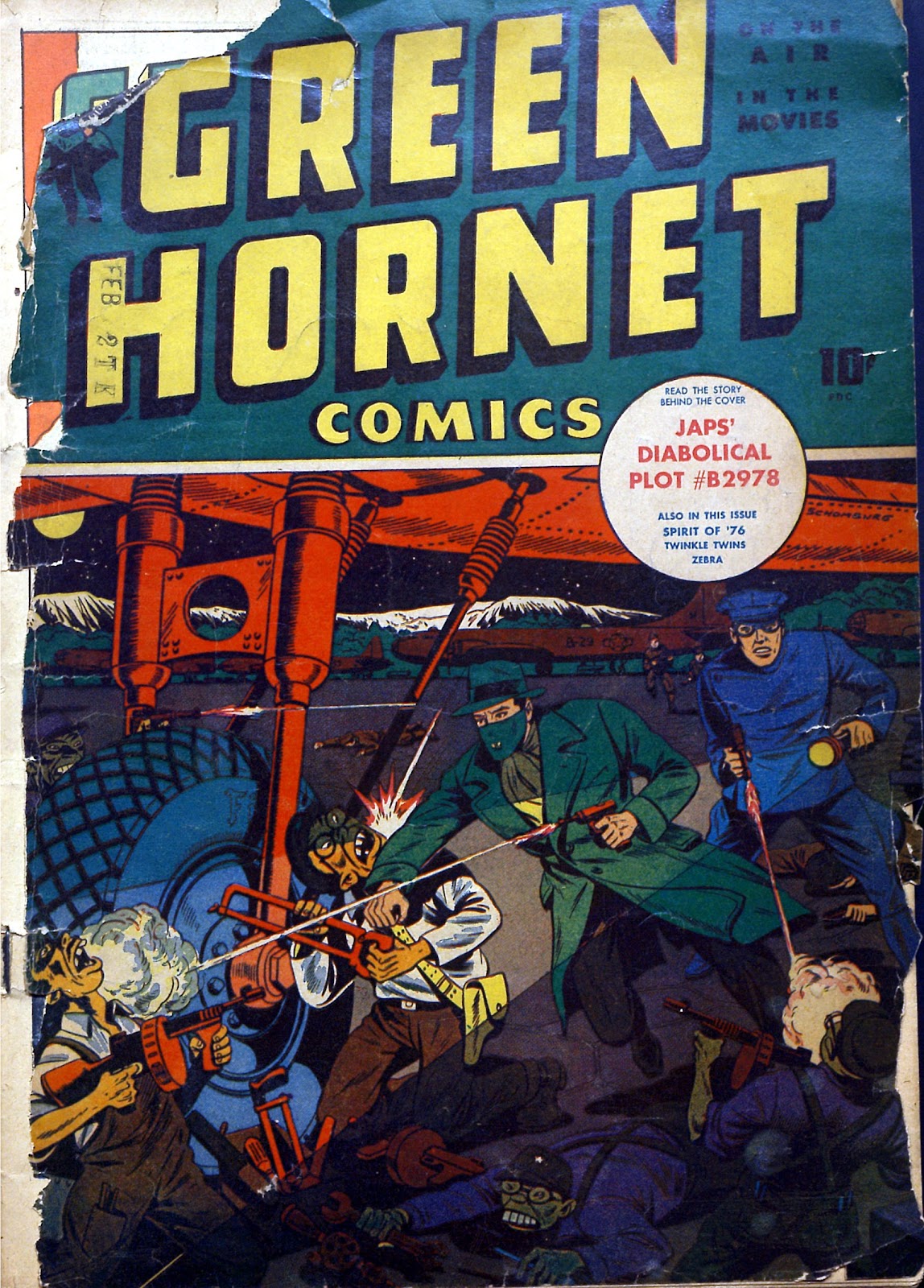 Green Hornet Comics issue 23 - Page 2